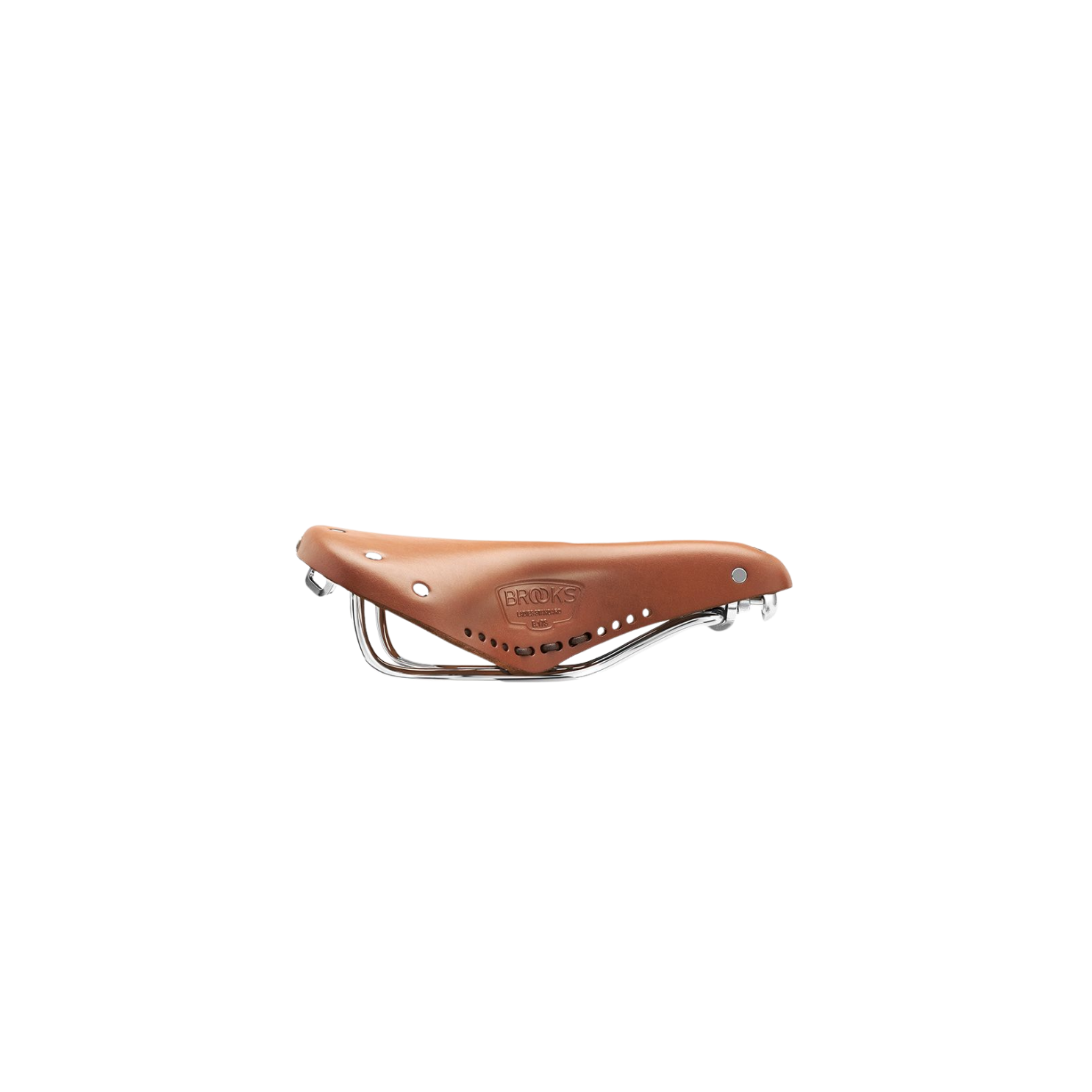 Brooks B17 Carved Short Saddle - Honey