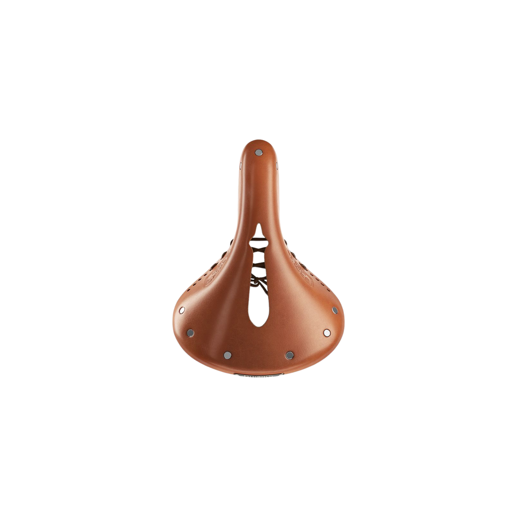Brooks B17 Carved Short Saddle - Honey