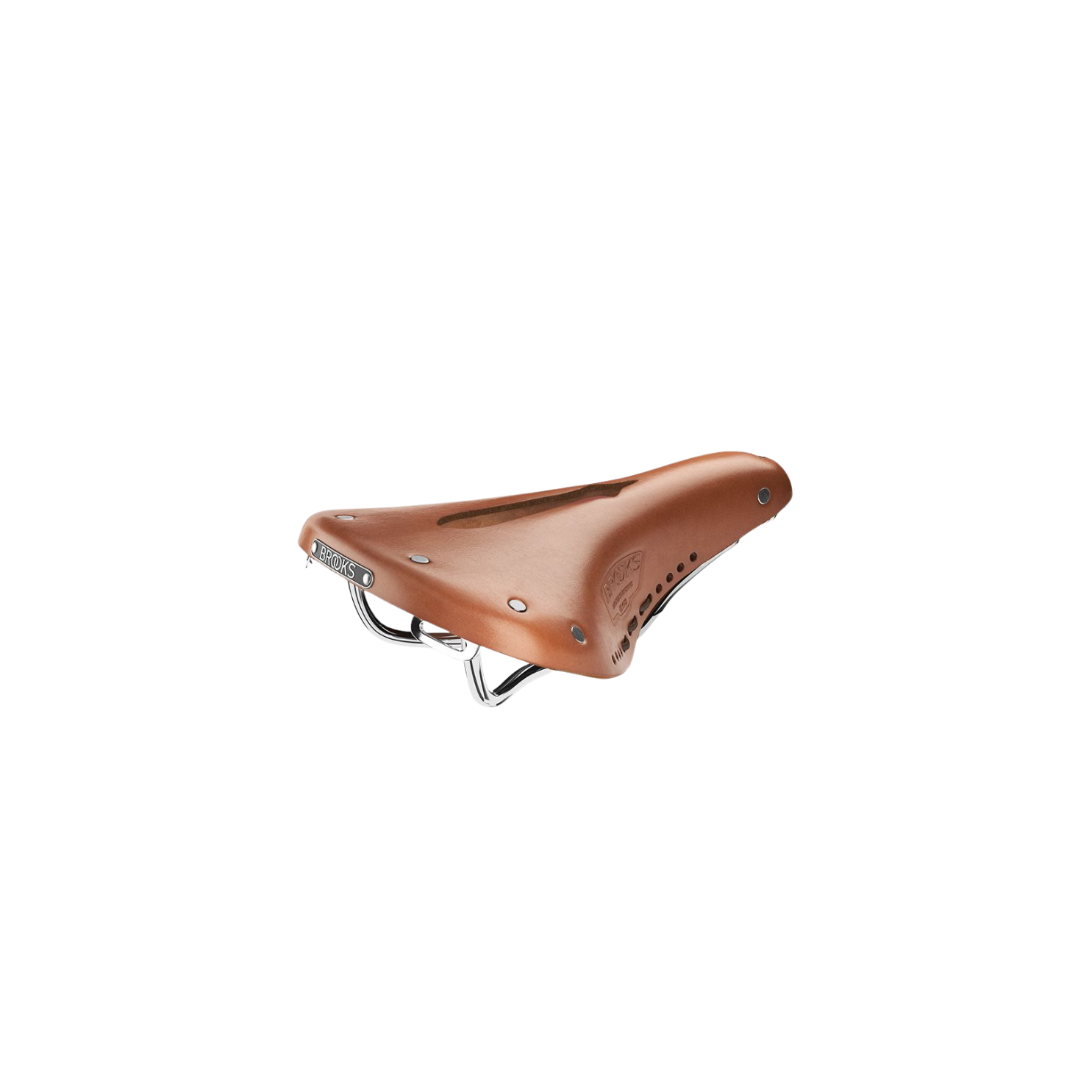 Brooks B17 Carved Short Saddle - Honey