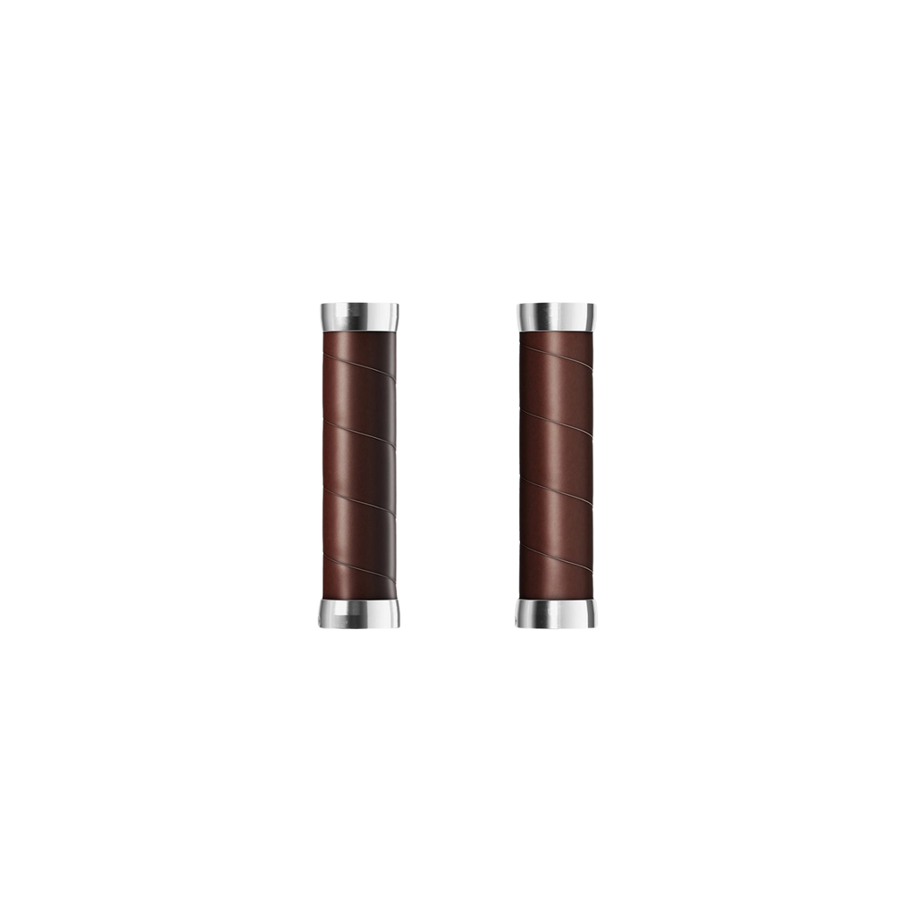 Brooks Slender Leather Grips - Brown