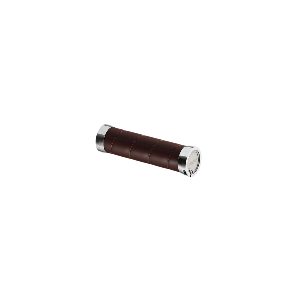 Brooks Slender Leather Grips - Brown
