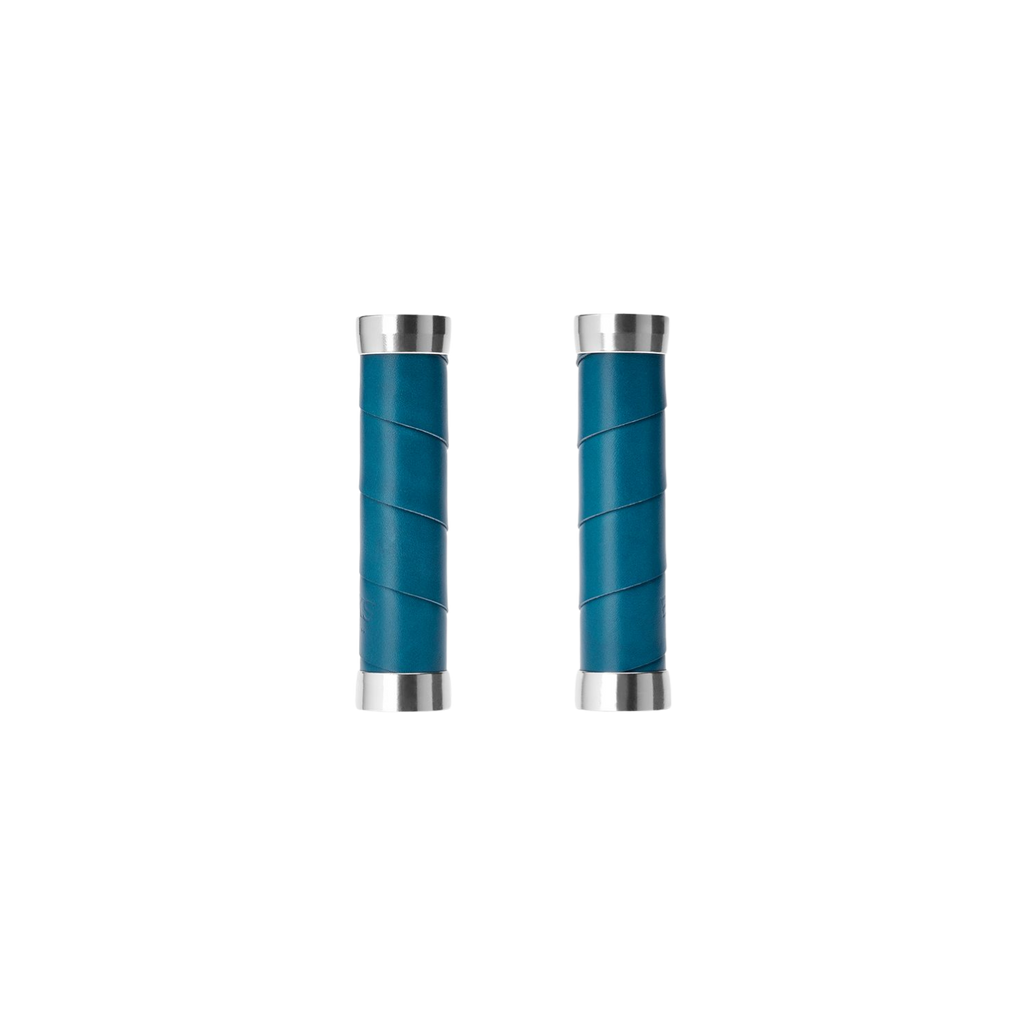 Brooks Slender Leather Grips - Teal