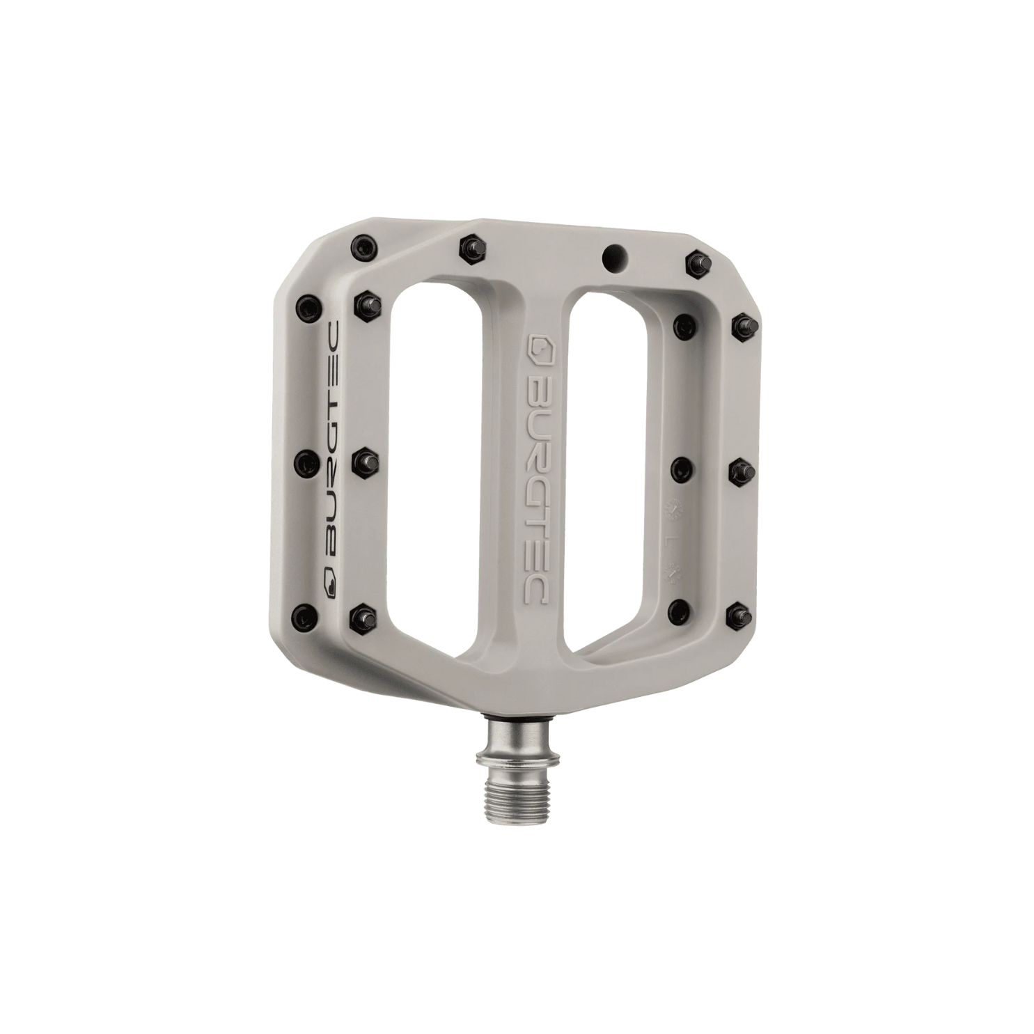Burgtec MK4 Composite Flat Pedals - Nasa Grey