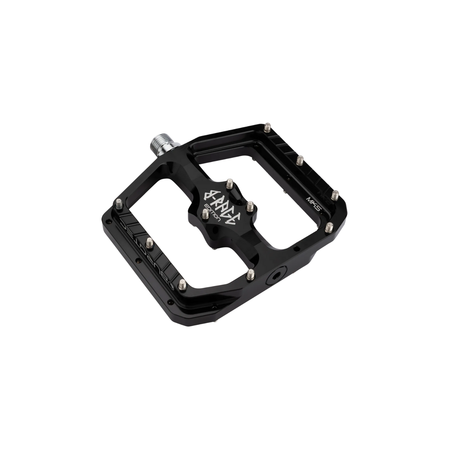 Burgtec Penthouse Flat MK5 B-Rage Edition Pedals - Burgtec Black