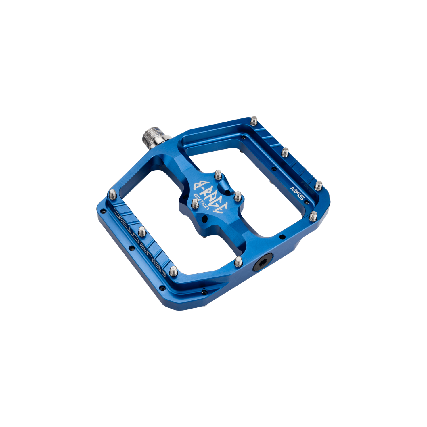 Burgtec Penthouse Flat MK5 B-Rage Edition Pedals - Deep Blue