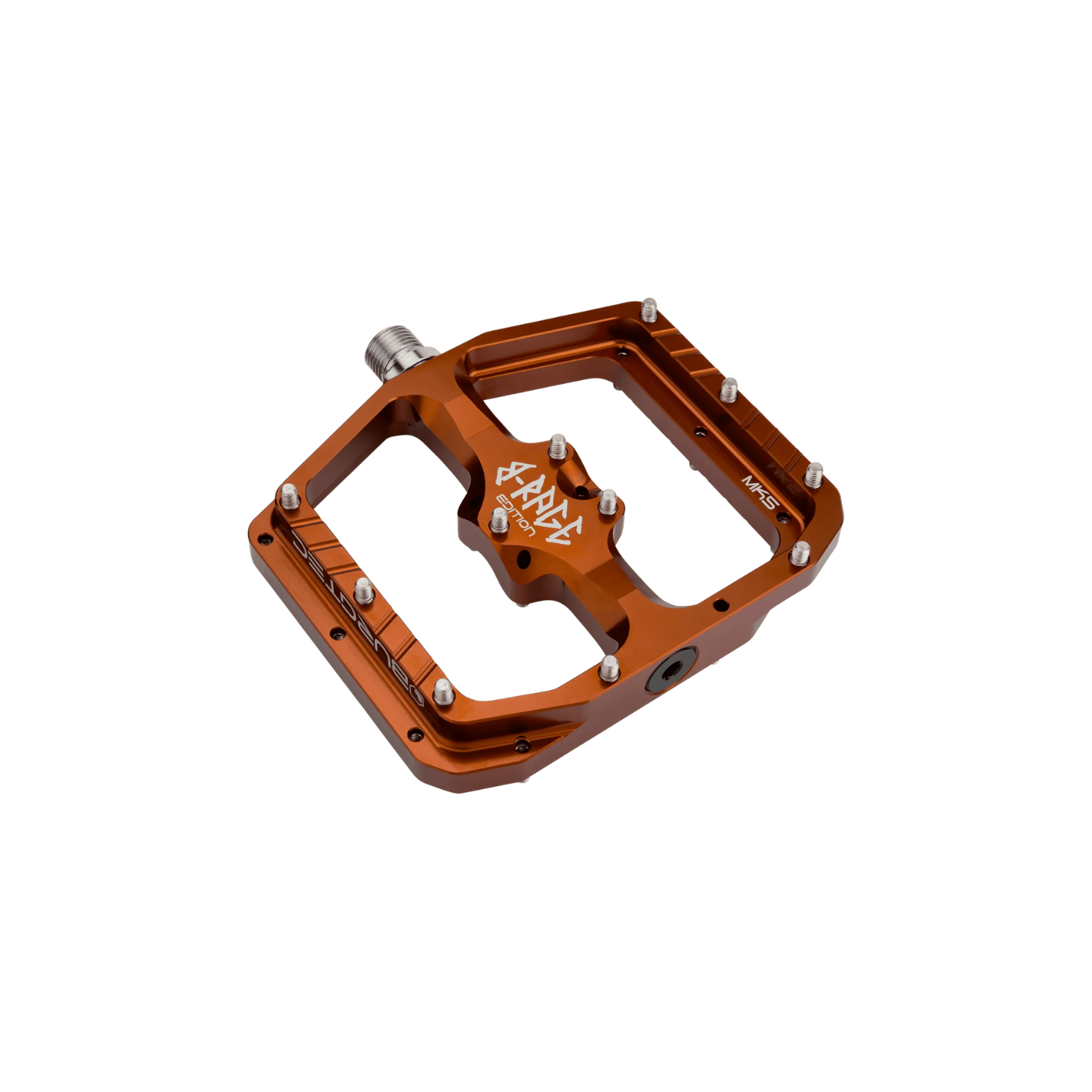 Burgtec Penthouse Flat MK5 B-Rage Edition Pedals - Kash Bronze