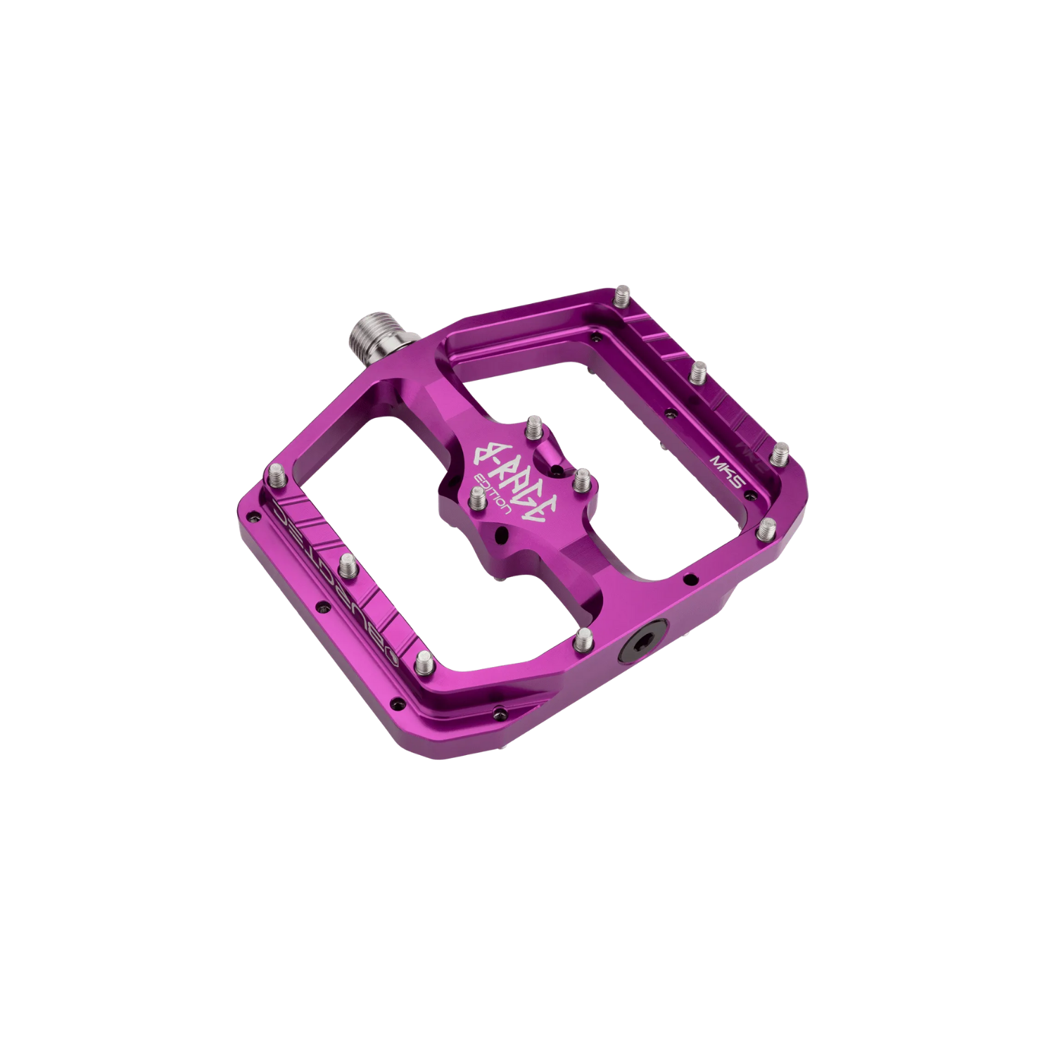 Burgtec Penthouse Flat MK5 B-Rage Edition Pedals - Purple Rain