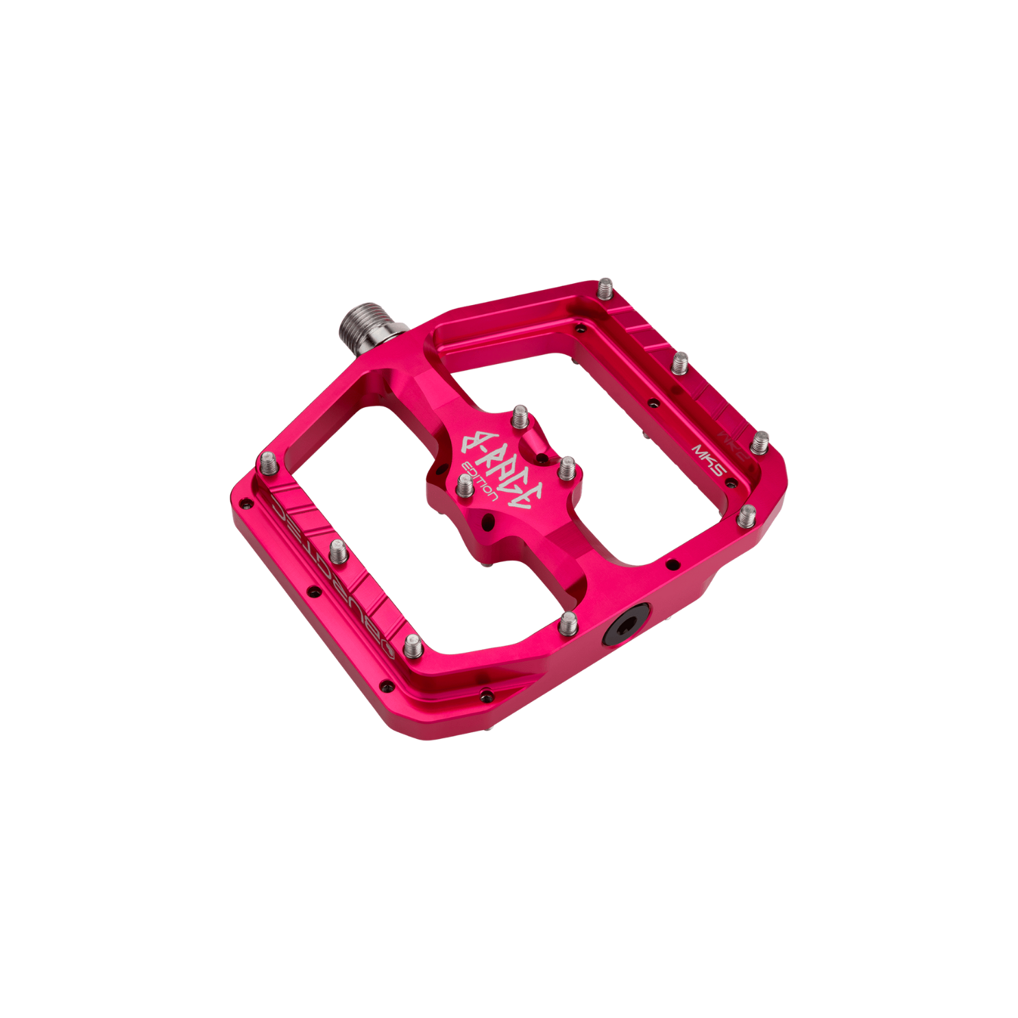 Burgtec Penthouse Flat MK5 B-Rage Edition Pedals - Toxic Barbie Pink
