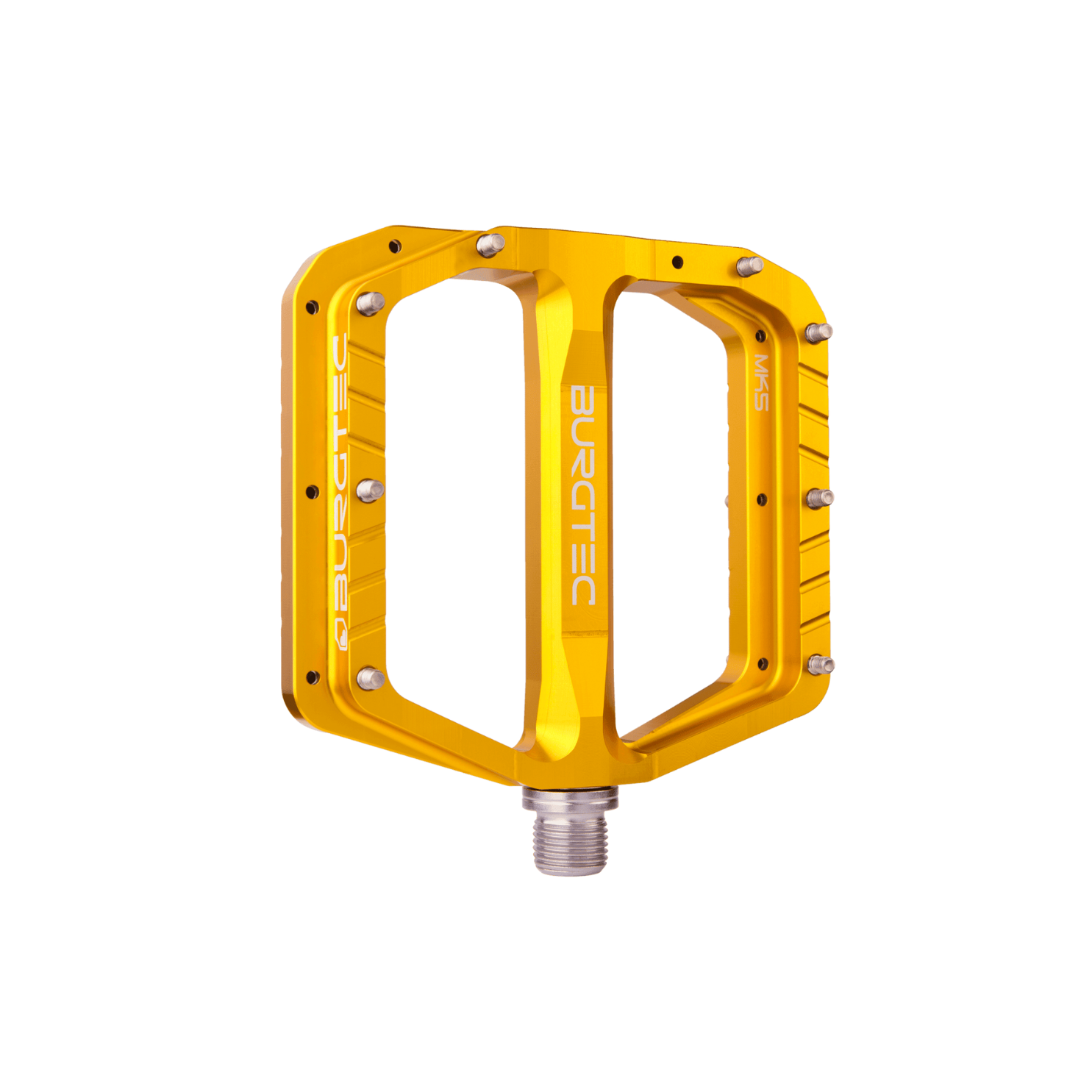 Burgtec Penthouse Flat MK5 Pedals - Bullion Gold