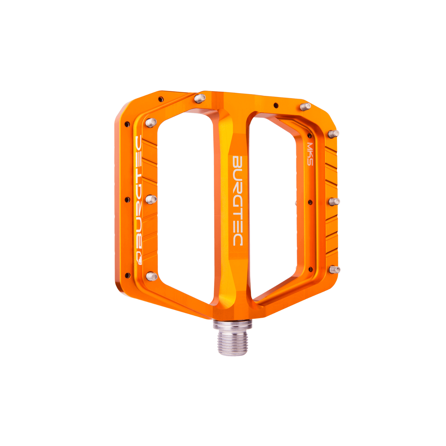 Burgtec Penthouse Flat MK5 Pedals - Iron Bro Orange