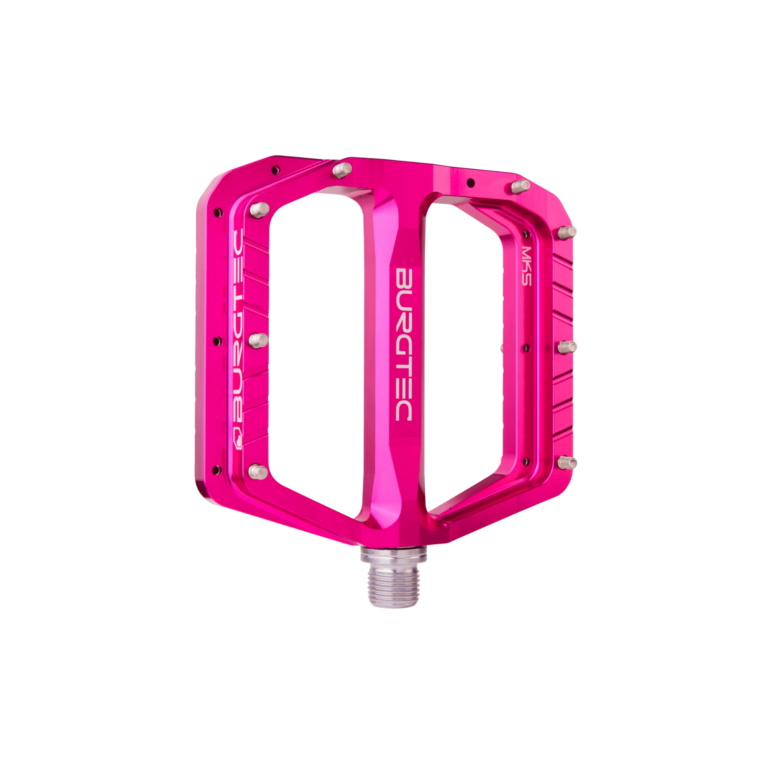 Burgtec Penthouse Flat MK5 Pedals - Toxic Barbie Pink