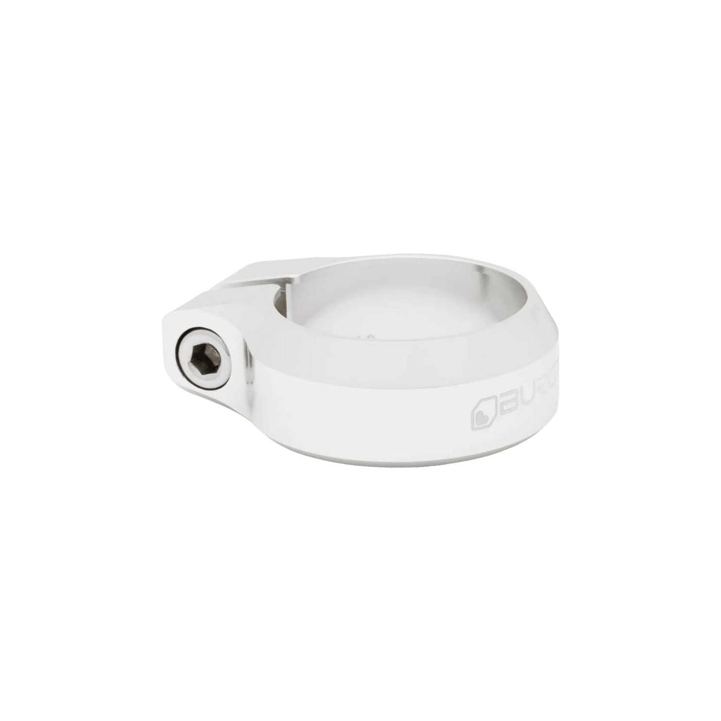 Burgtec Seat Clamp - Rhodium Silver