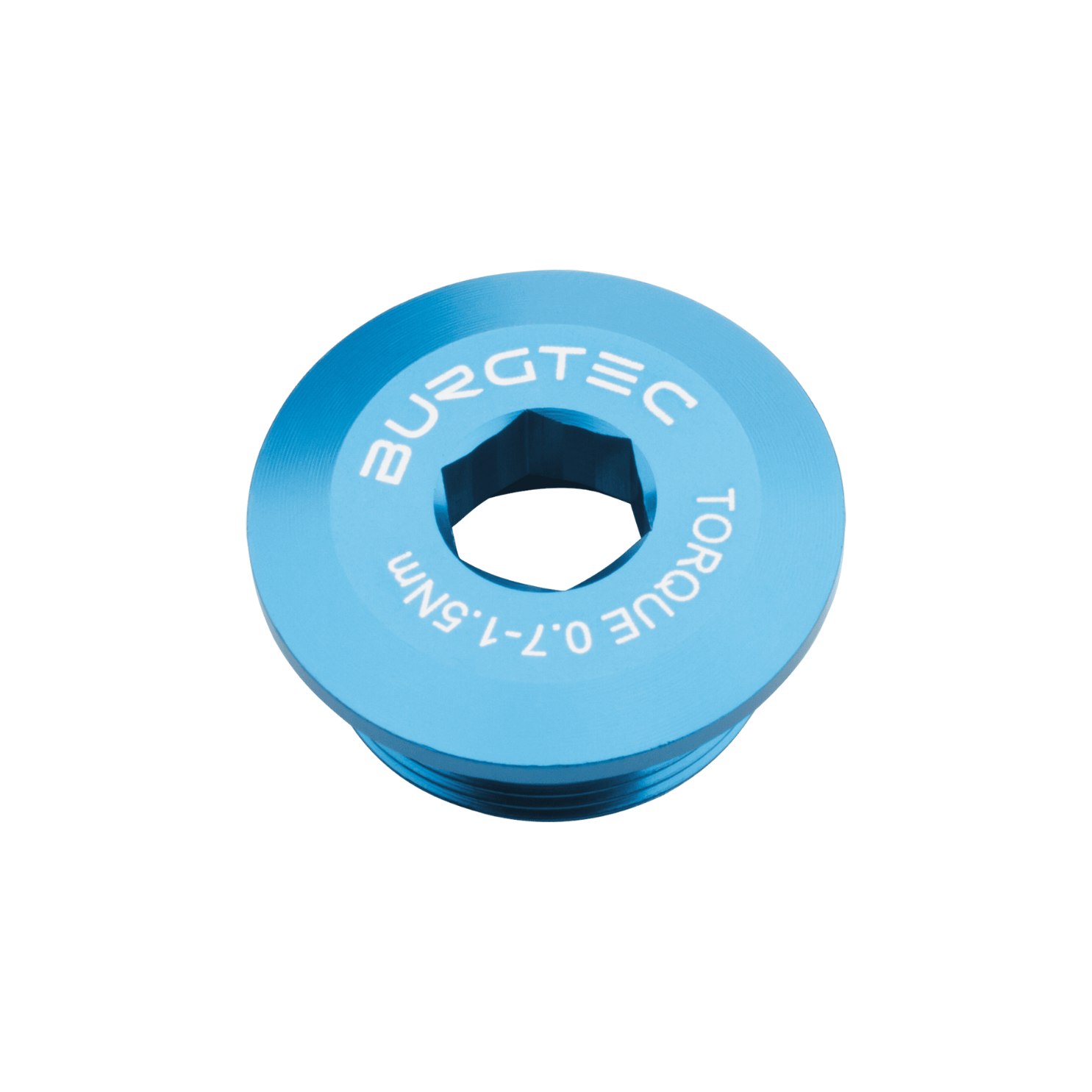 Burgtec Shimano Crank Bolt - Deep Blue