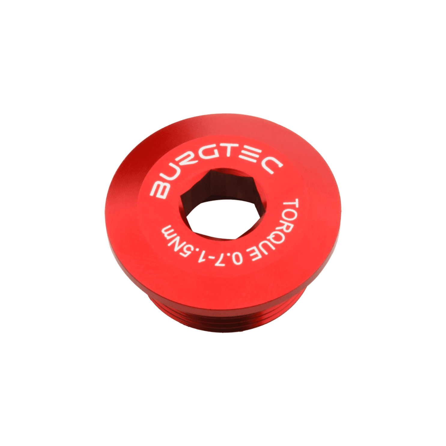 Burgtec Shimano Crank Bolt - Race Red