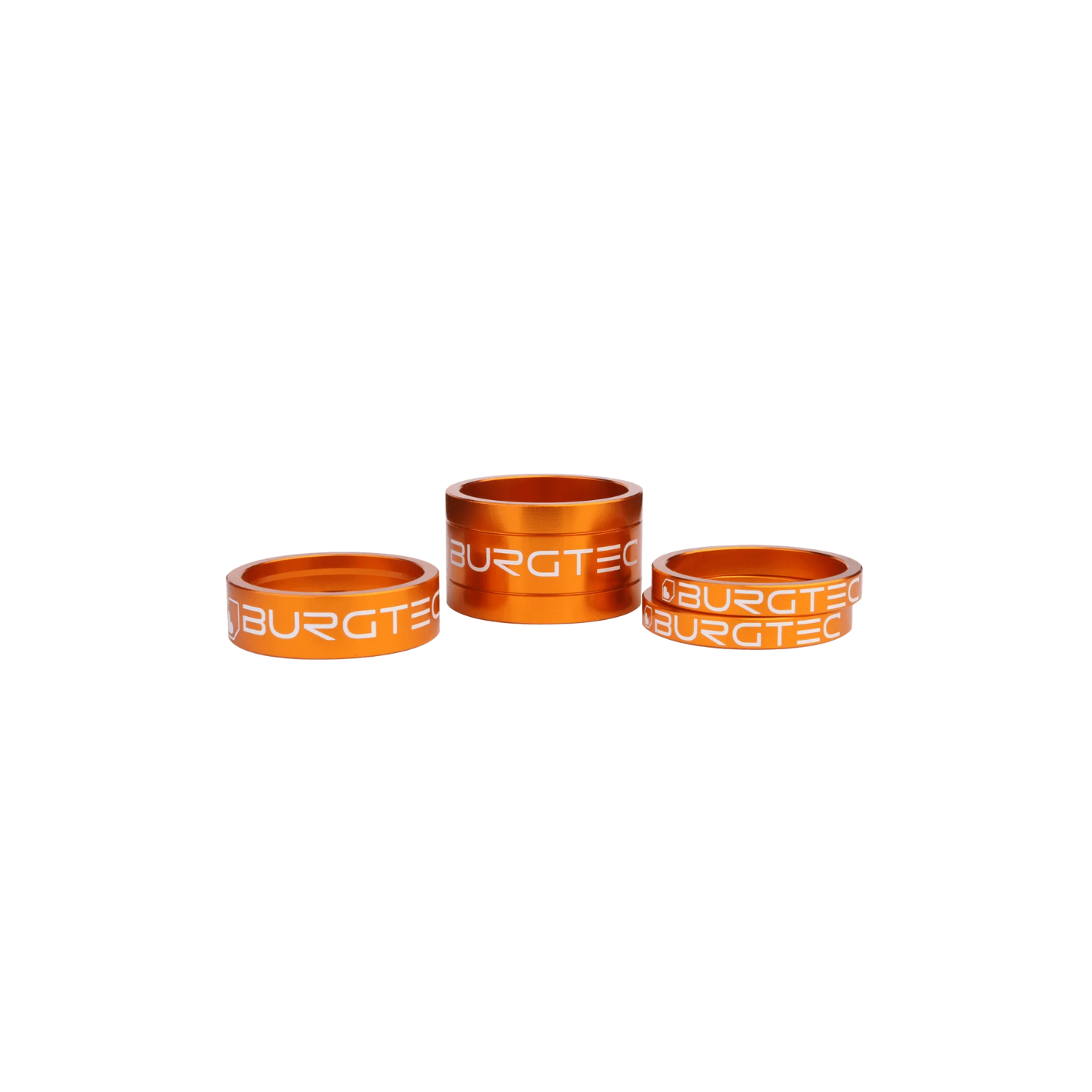 Burgtec Stem Spacer Kit - Iron Bro Orange
