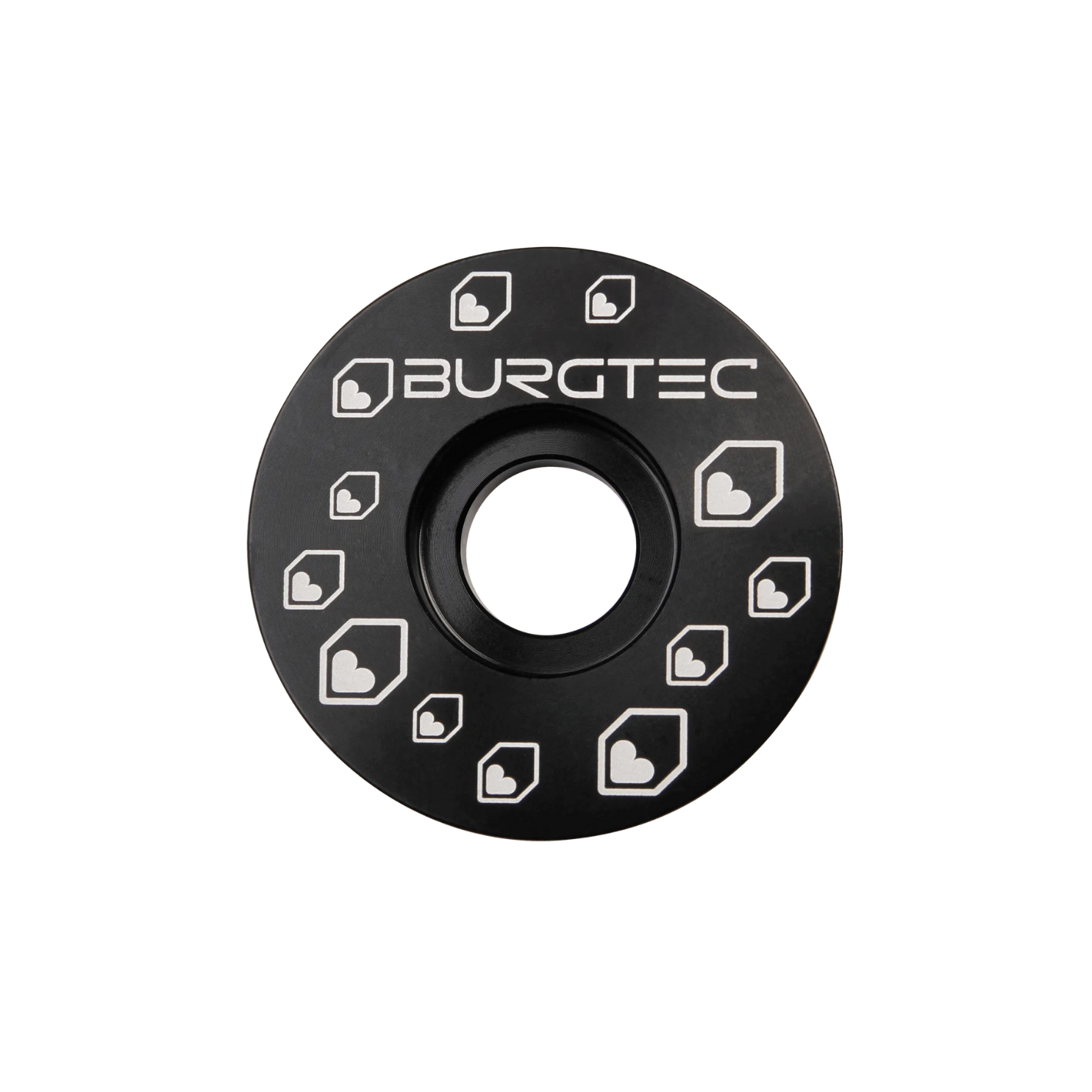 Burgtec Top Cap - Burgtec Black