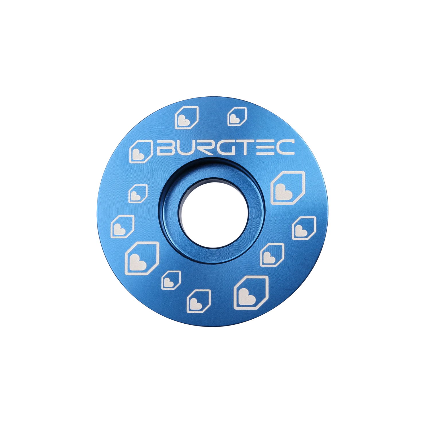 Burgtec Top Cap - Burgtec Deep Blue