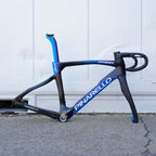 Preloved / Dogma F12 Frameset + Most Talon ultra Integrated Handlebar - Galaxy Blue 47