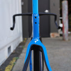 Preloved / Dogma F12 Frameset + Most Talon ultra Integrated Handlebar - Galaxy Blue 47