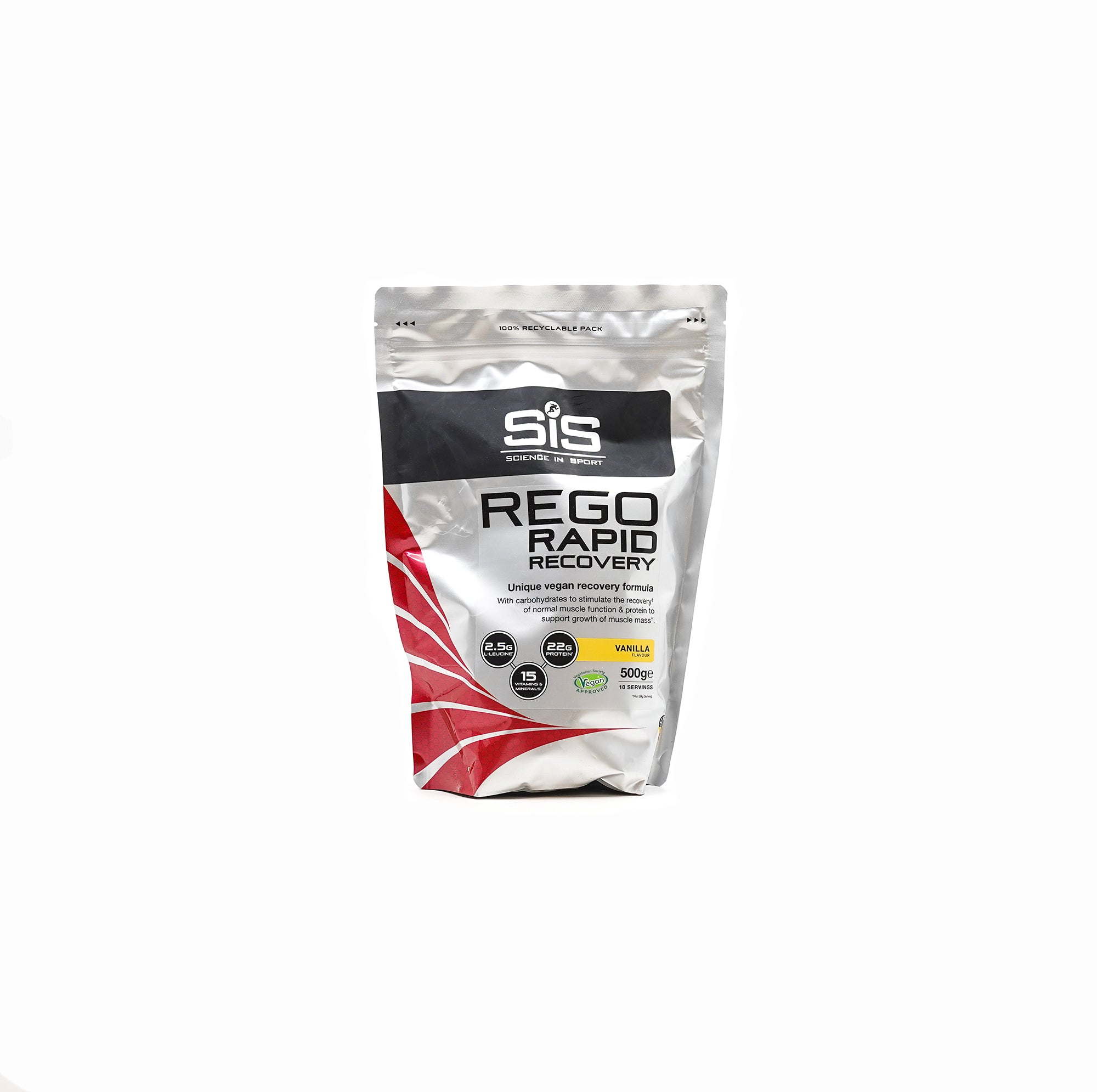 SIS REGO 快速恢复 - 香草味 - 1.5 千克可重复密封袋