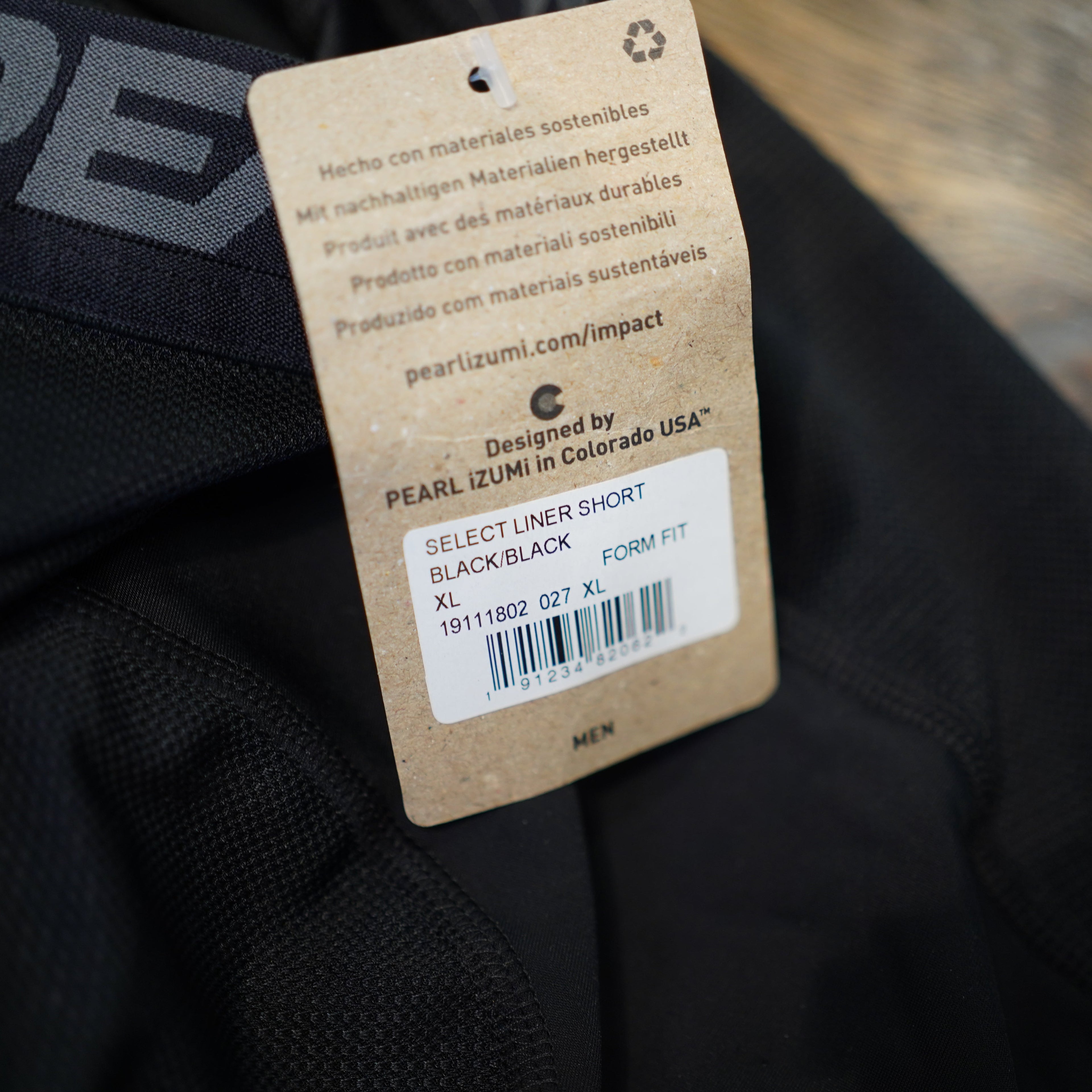 Preloved / Pearl iZUMi Select Liner Short - Black