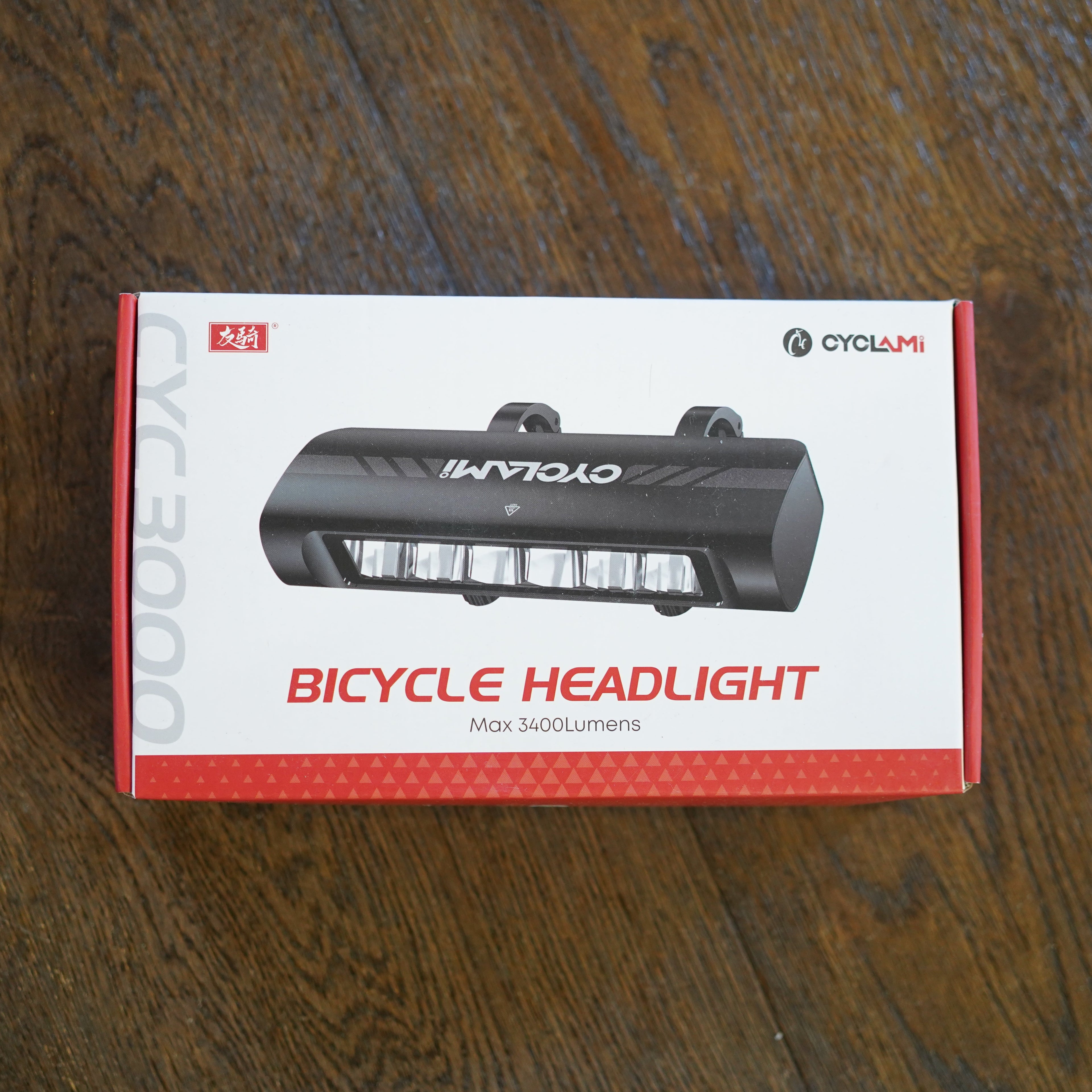 Preloved / Cyclami Bicycle Headlight