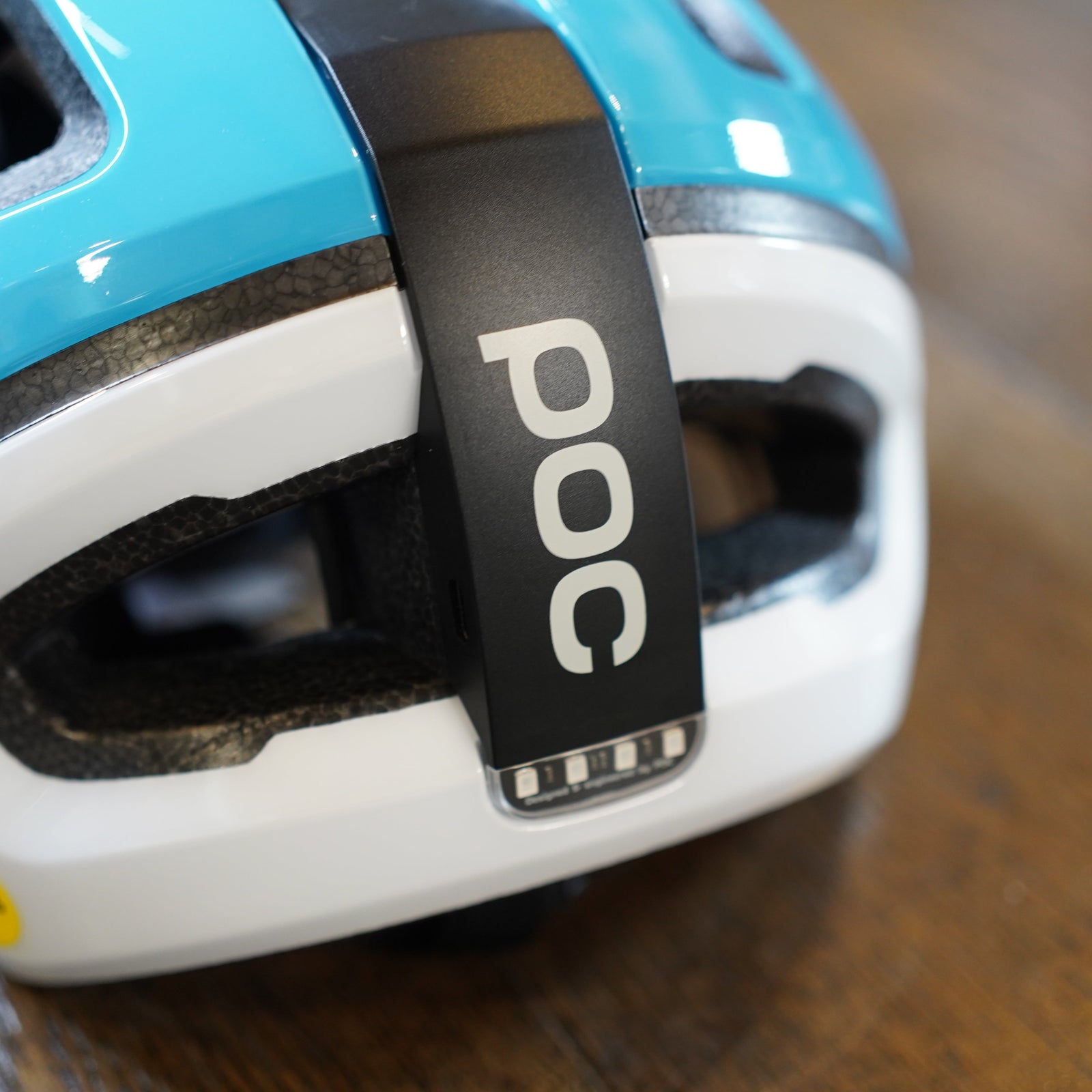 Preloved / POC Omne Beacon MIPS Helmet - Kyanite Blue / Hydrogen White