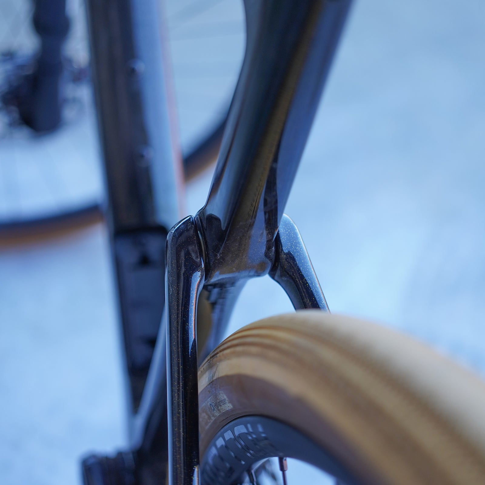 Preloved / Cannondale Topstone Carbon 1 Lefty Gravel Bike - Gold Dust M