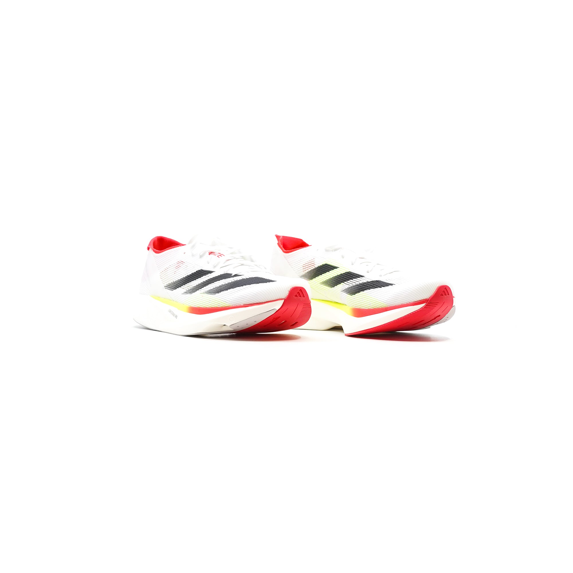 阿迪达斯 Adizero Takumi Sen 10 - 云白色/核心黑色/清晰红色