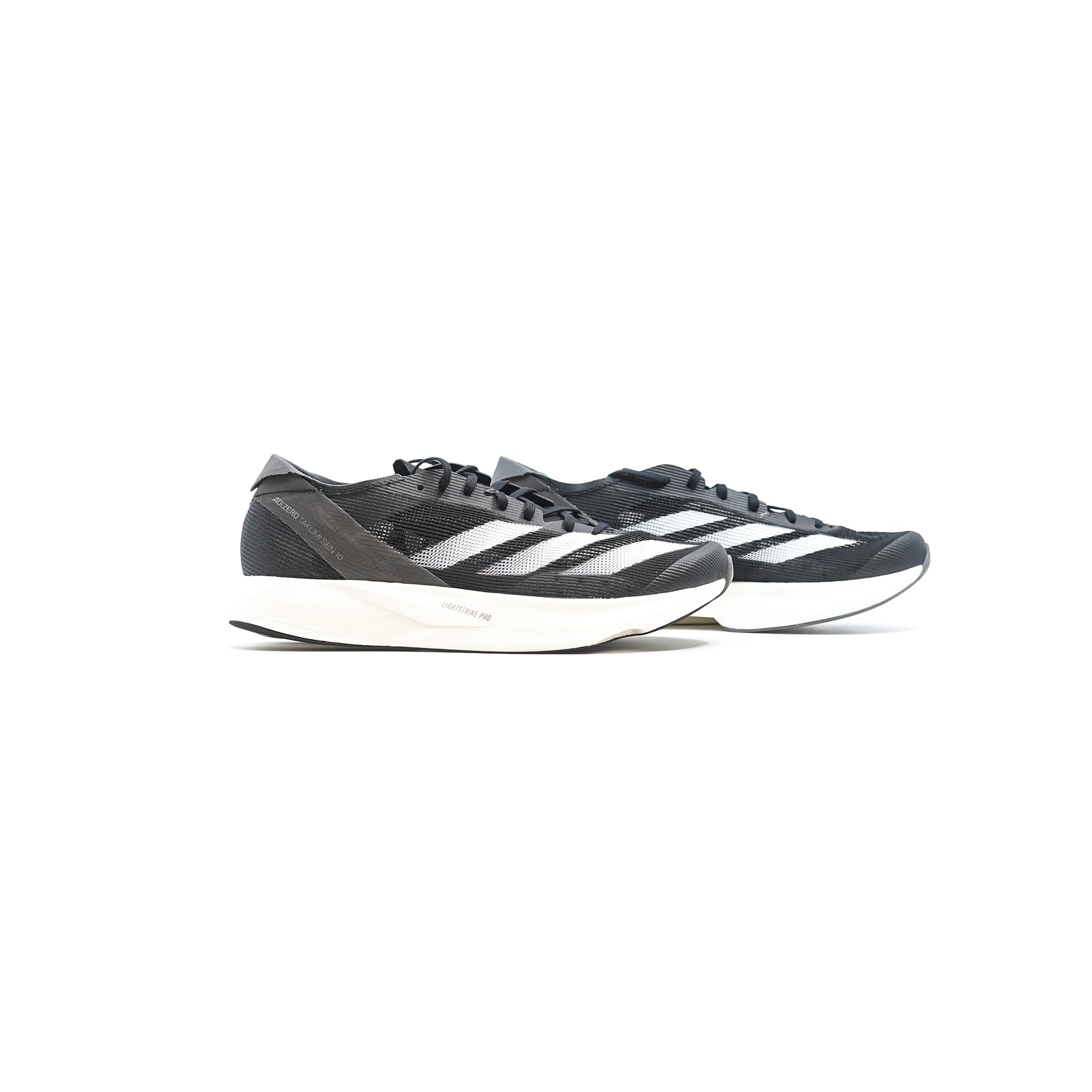 阿迪达斯 Adizero Takumi Sen 10 - 核心黑/云白/灰五
