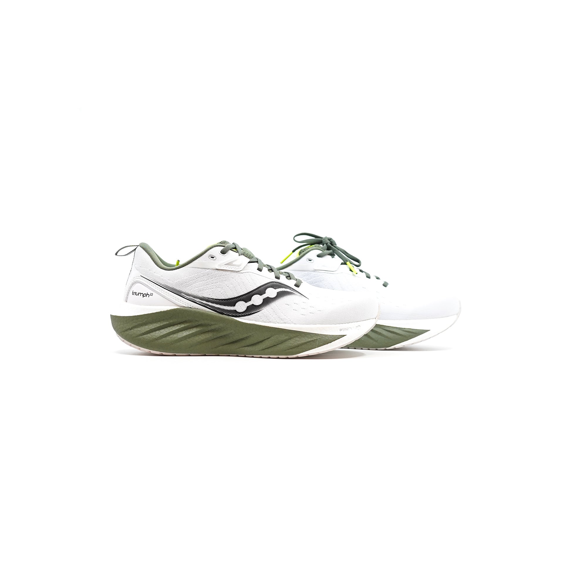 Saucony Triumph 22 - 白色/橄榄石色