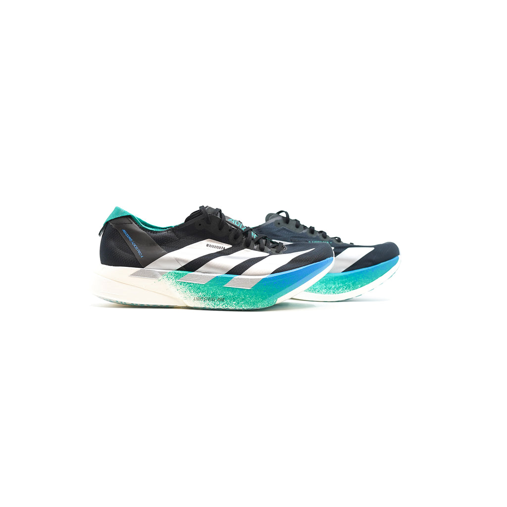 Adidas Adizero Adios Pro 4 - Core Black/Matte Silver/Glory Green
