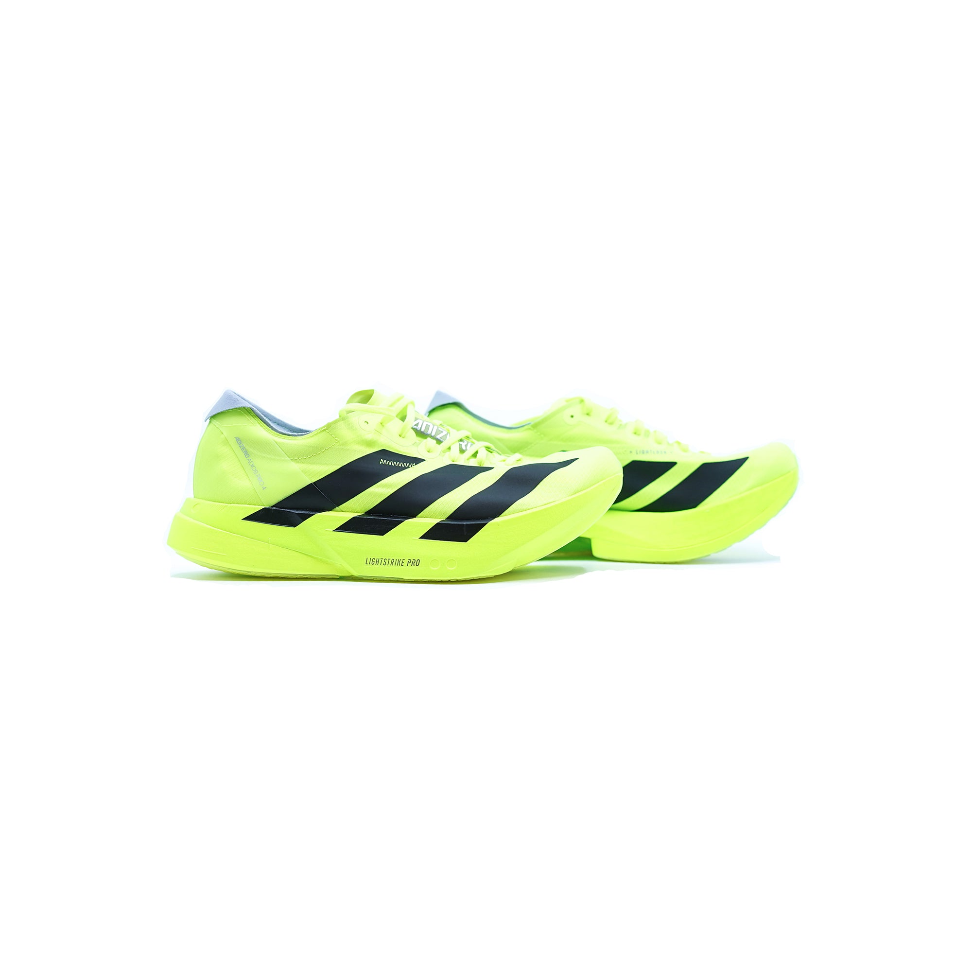 阿迪达斯 Adizero Adios Pro 3 - 水晶白 / 亮柠檬黄 / 渐变蓝