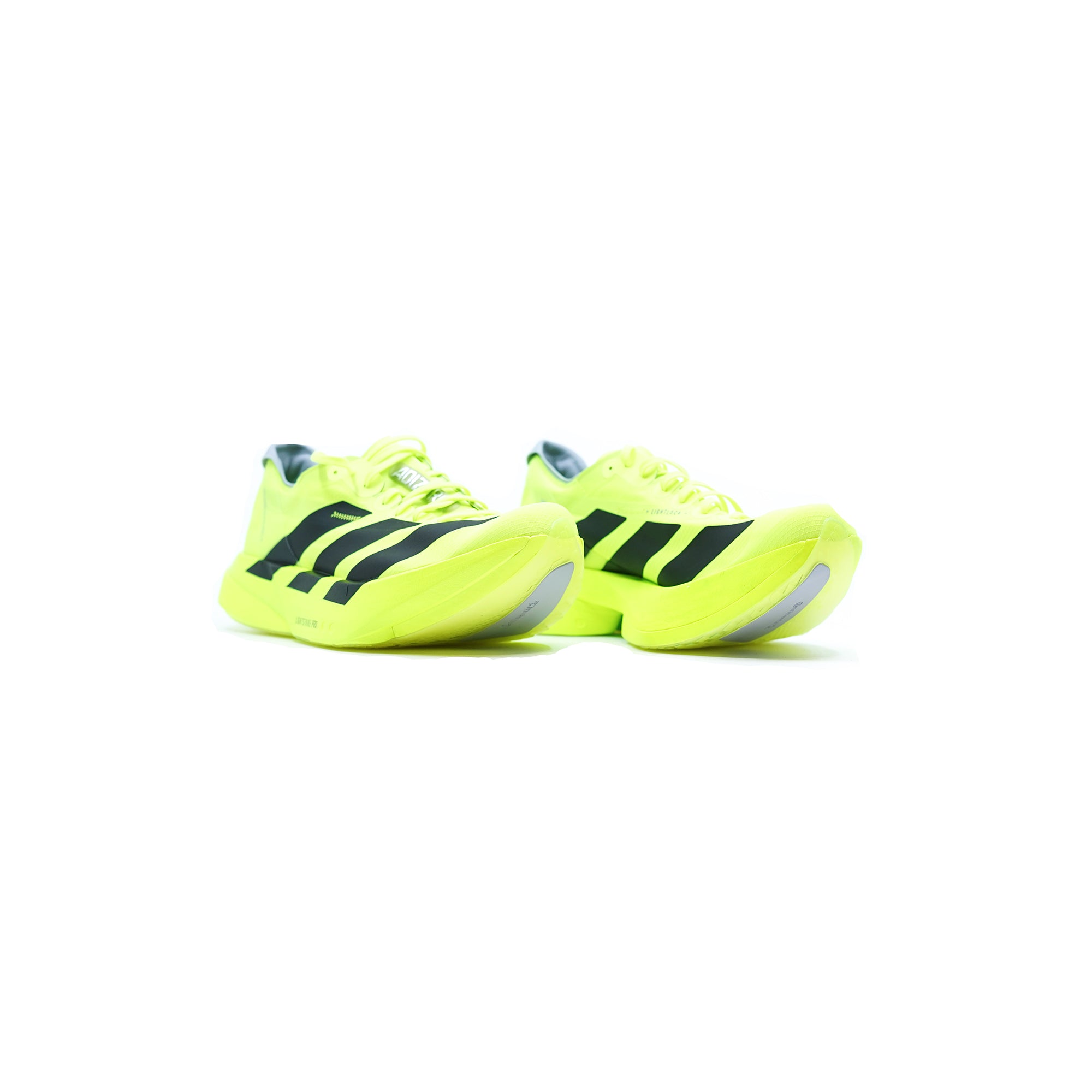阿迪达斯 Adizero Adios Pro 3 - 水晶白 / 亮柠檬黄 / 渐变蓝