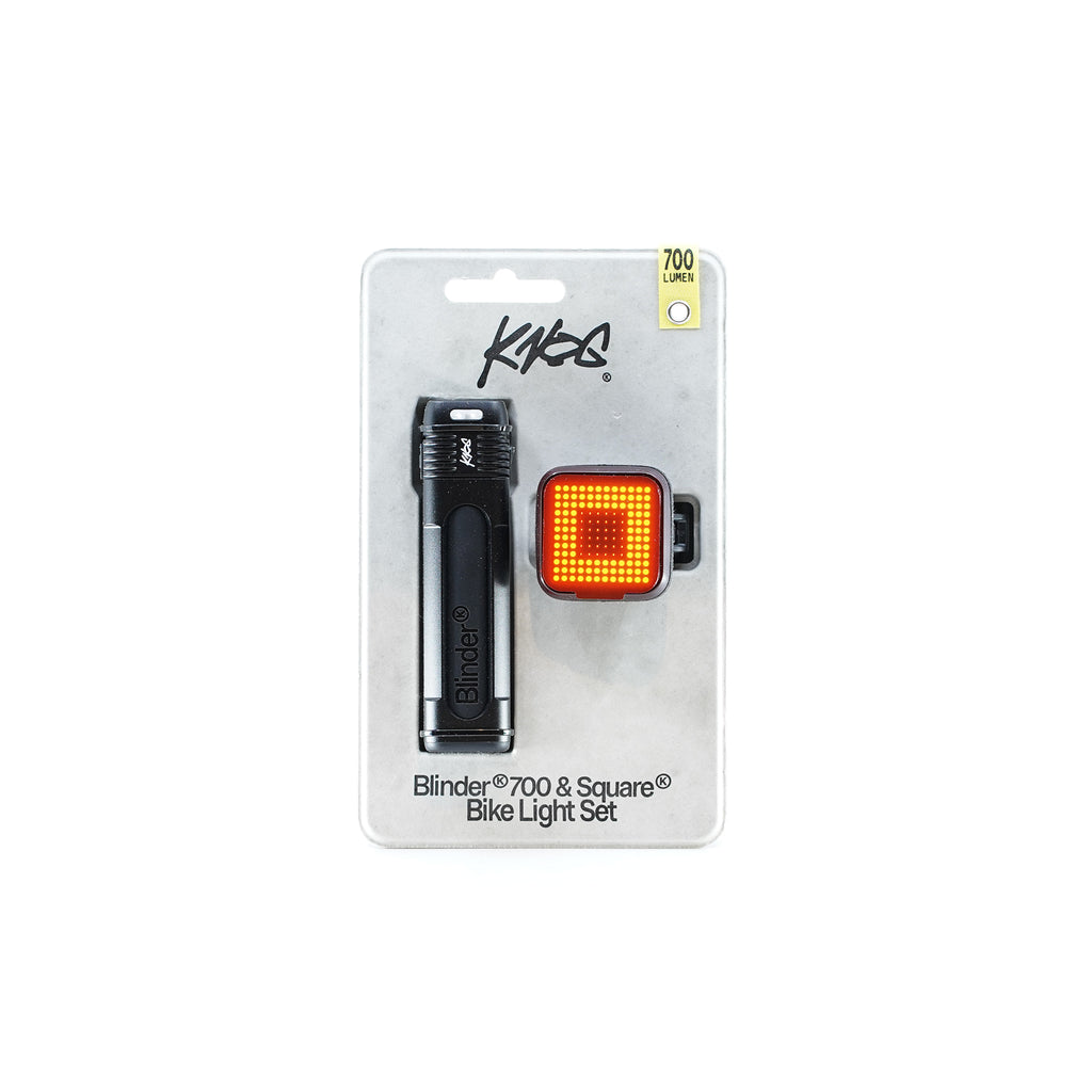 Knog Blinder 700 & Square Light Set