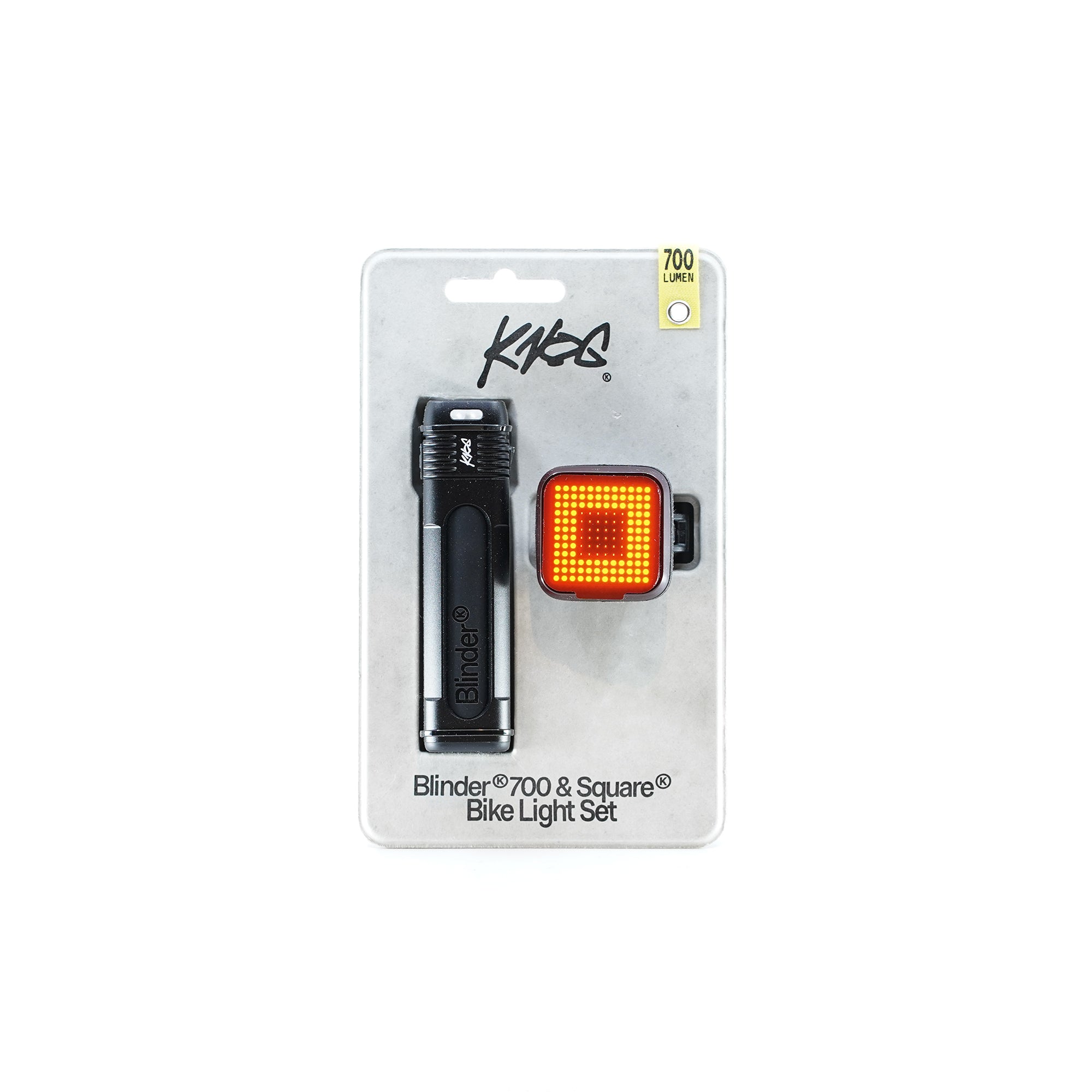 Knog Blinder 700 & Square Light Set