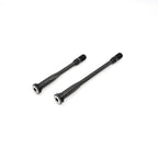 Overfast Ultralight Carbon Thru Axles - White/Black