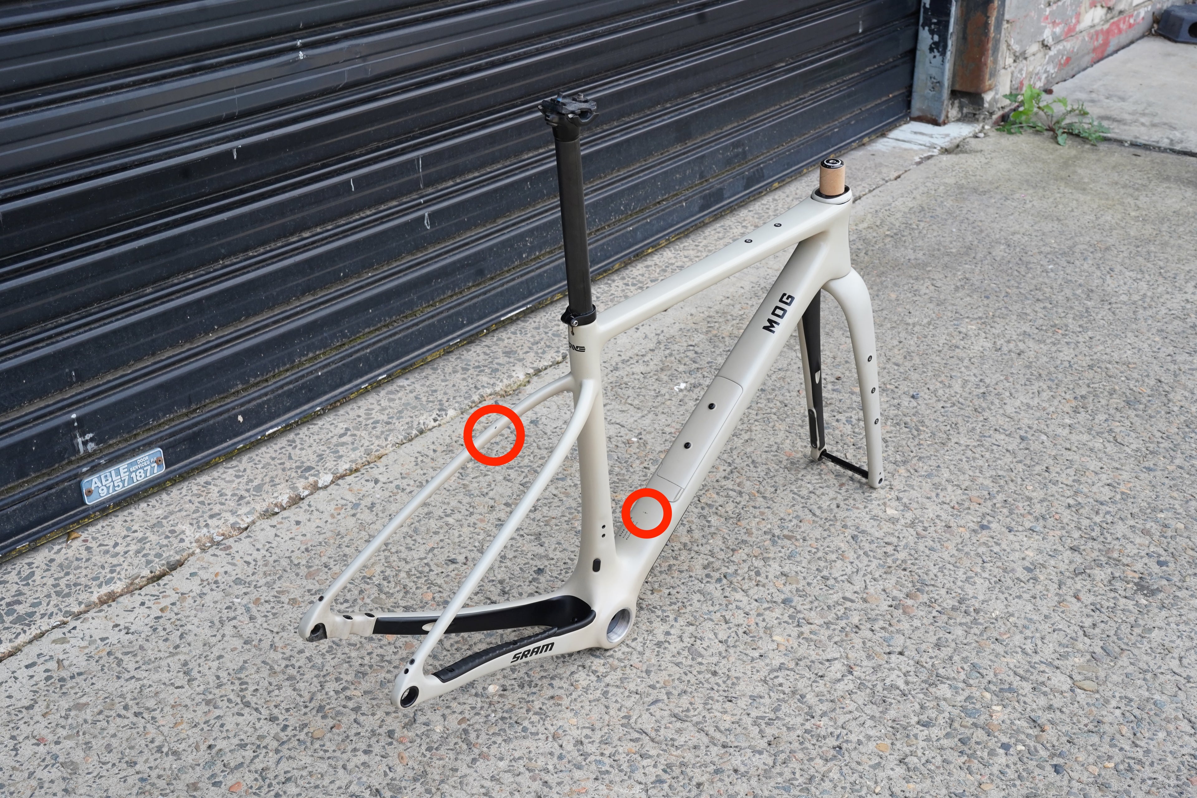 Preloved / ENVE MOG Frameset - Size 52 - Sand