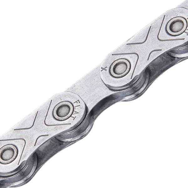 KMC XFlat EPT Waxed 12/13-Speed Chain - Silver – CCACHE