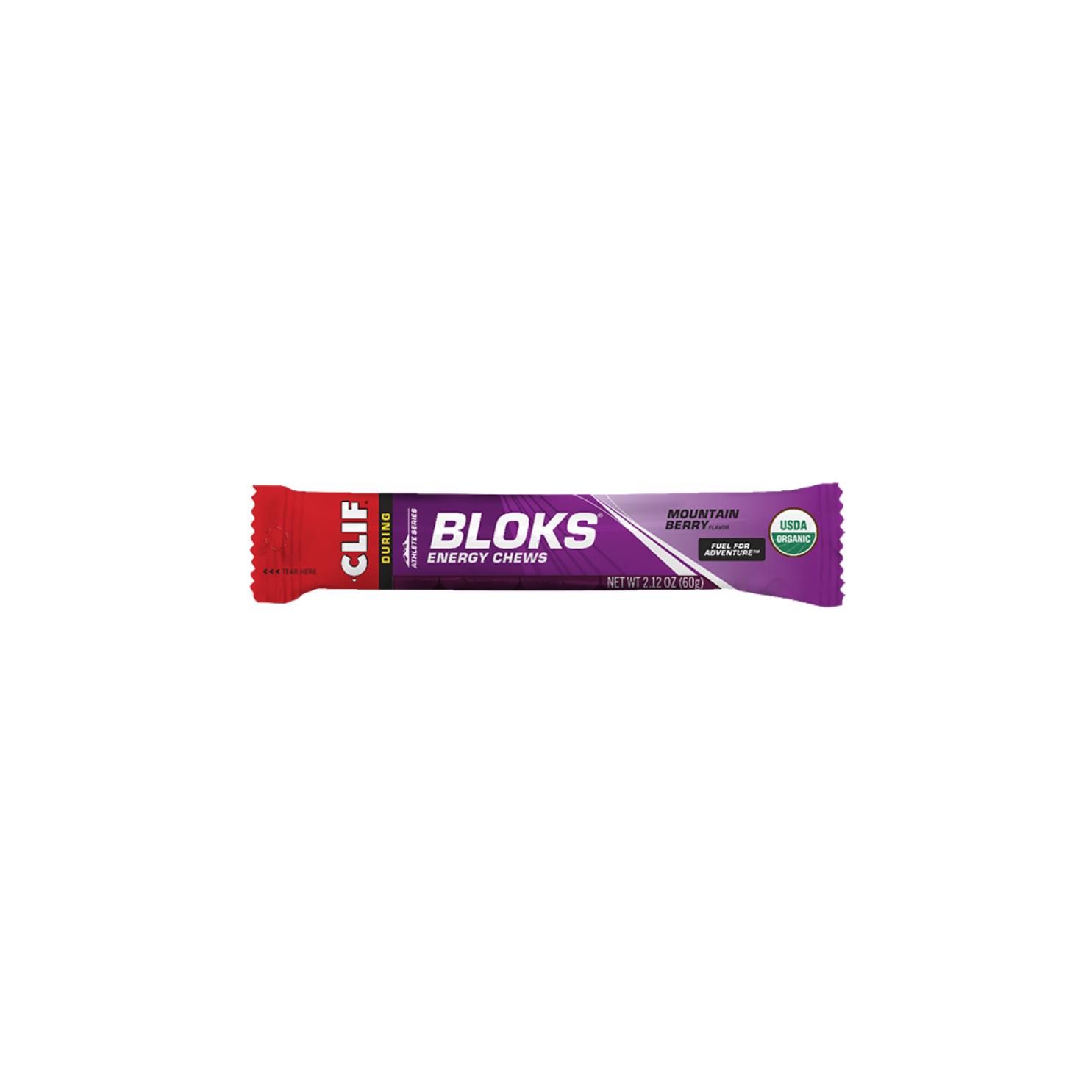 CLIF Bloks Mountain Berry Energy Chews - Box of 18