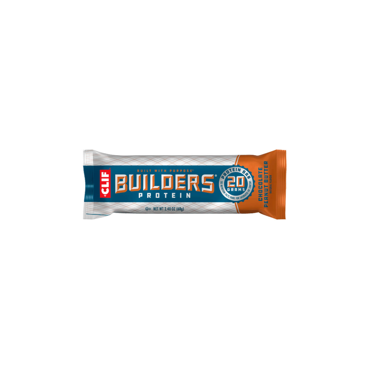 CLIF Builders Bar - Chocolate Peanut Butter - Box of 12