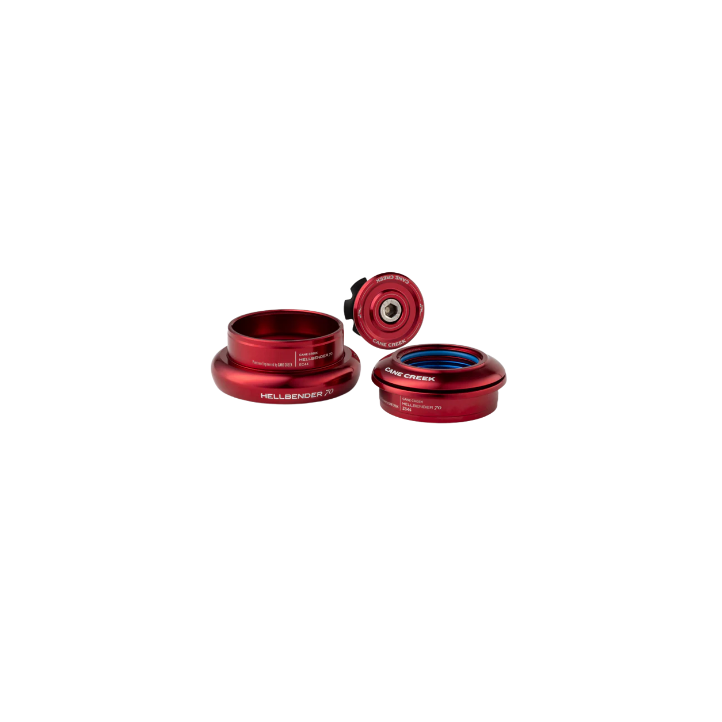 Cane Creek Hellbender 70 Headset - Red