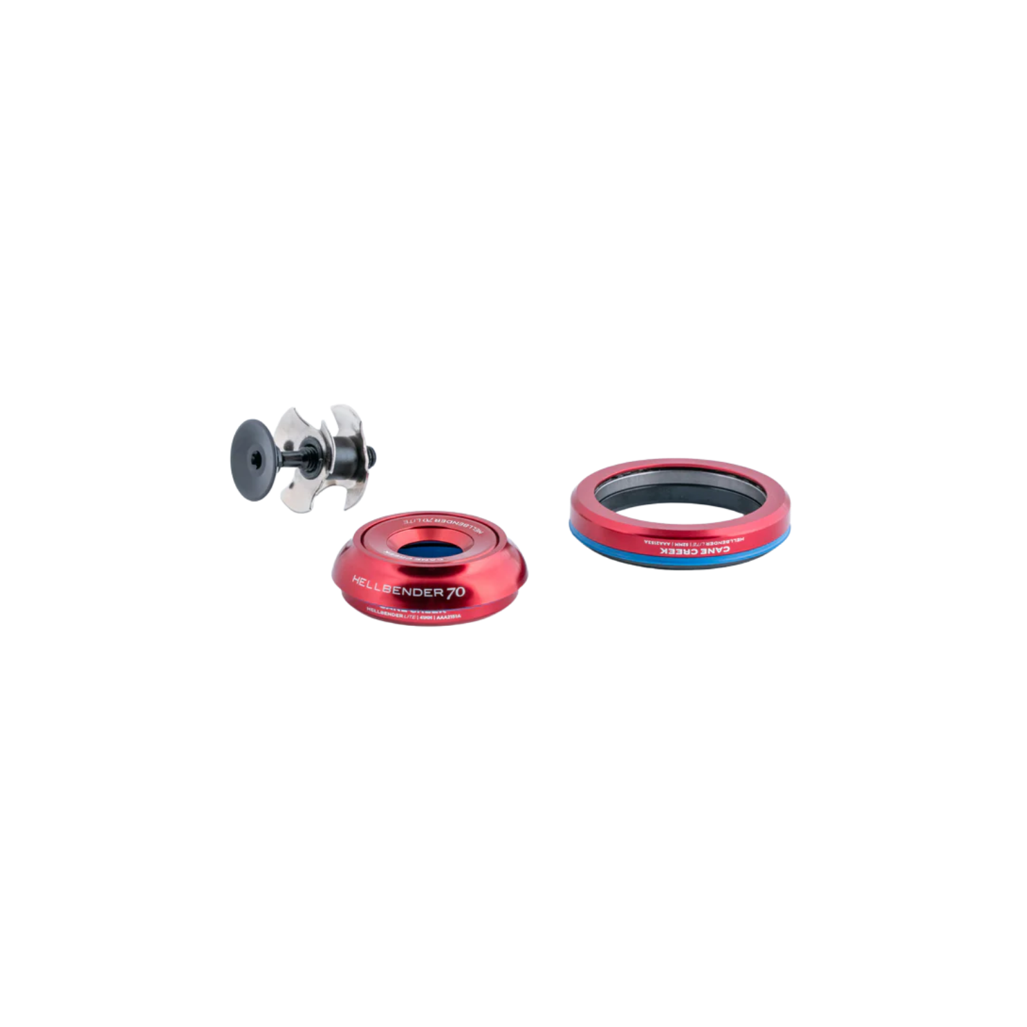 Cane Creek Hellbender 70 Lite Headset - Red