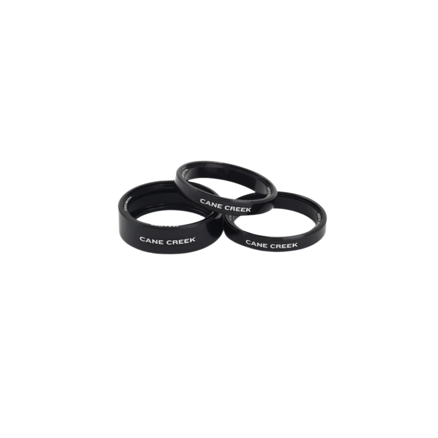 Cane Creek Interlock Spacer Kit - Black