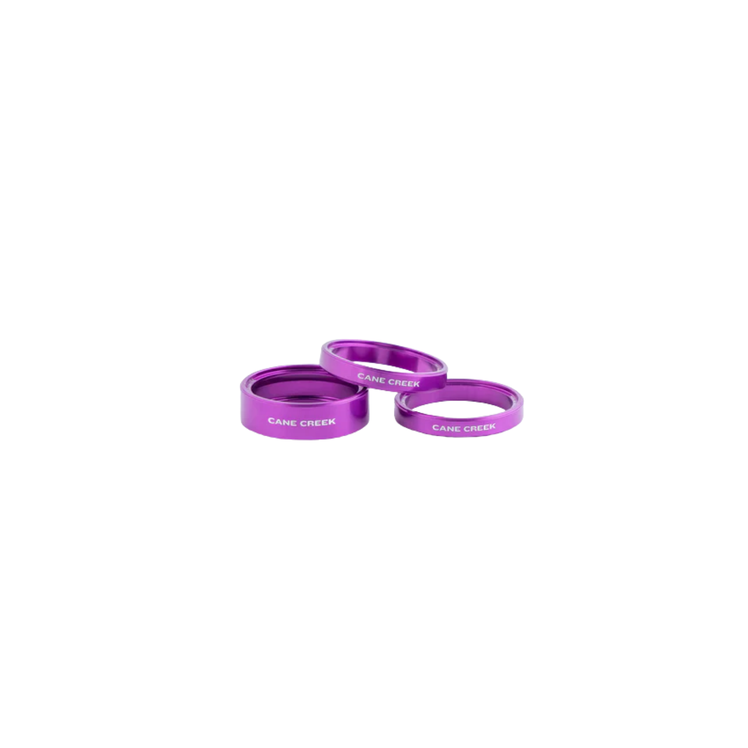 Cane Creek Interlock Spacer Kit - Purple