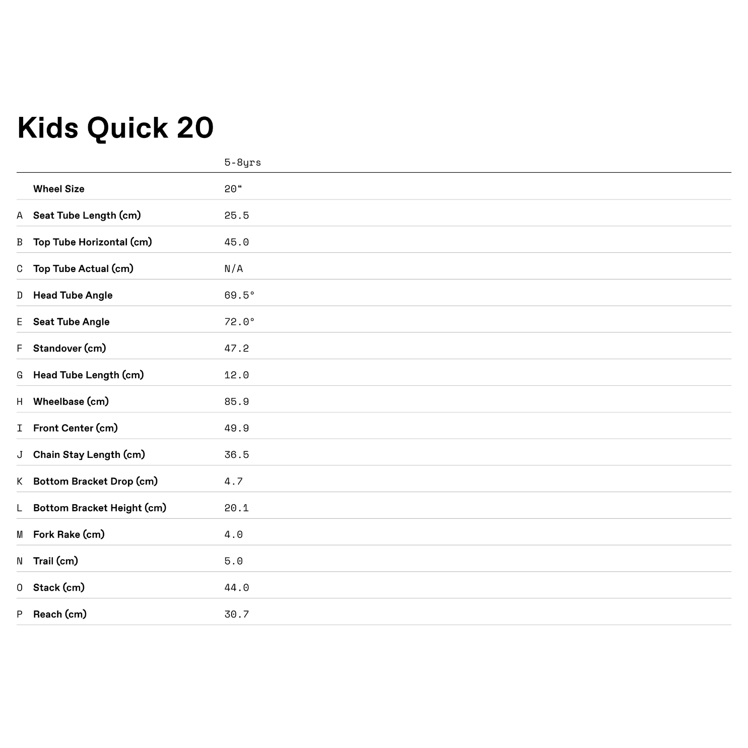 Cannondale Kids Quick 20 - Deep Teal