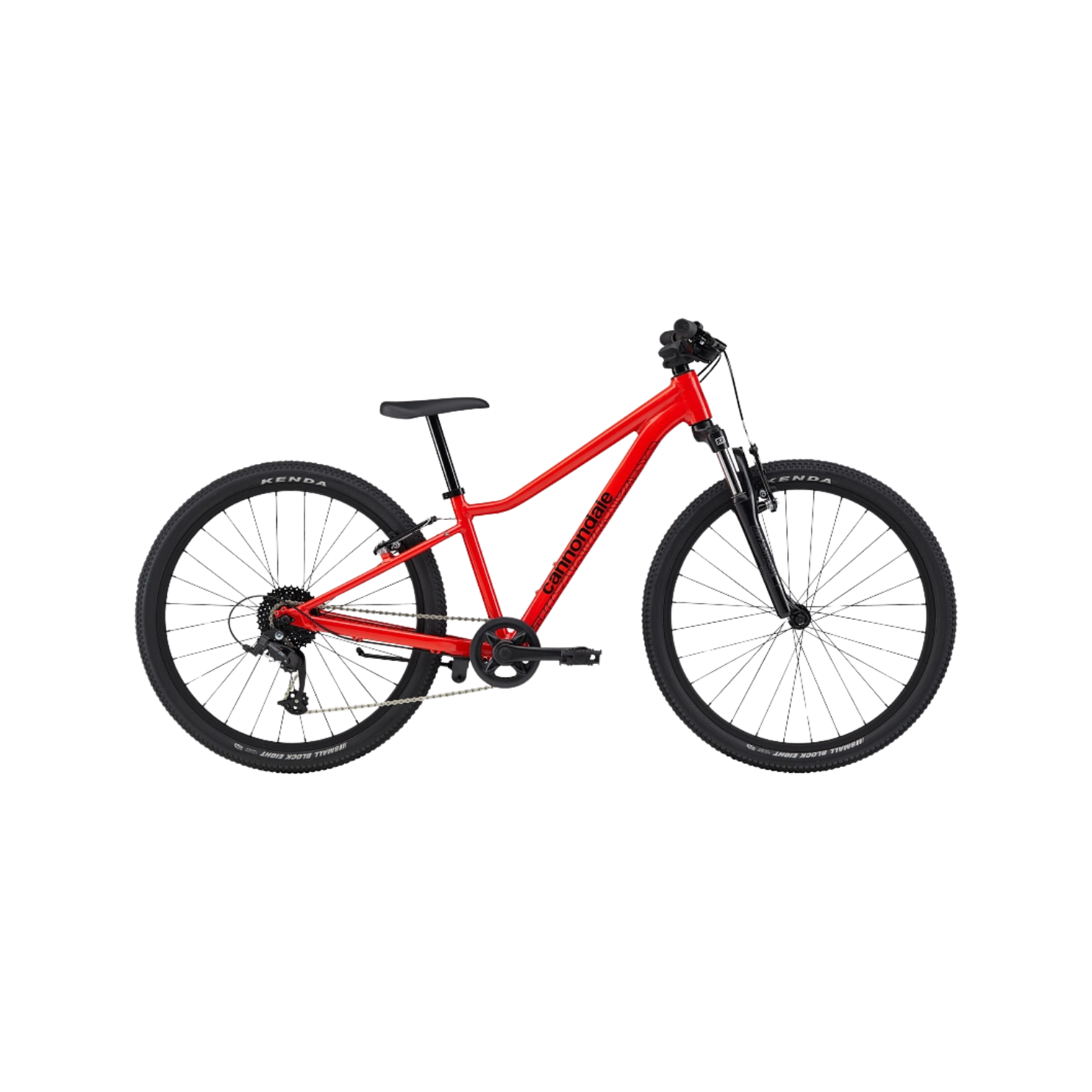Cannondale Kids Trail 24 MTB - 拉力赛红色