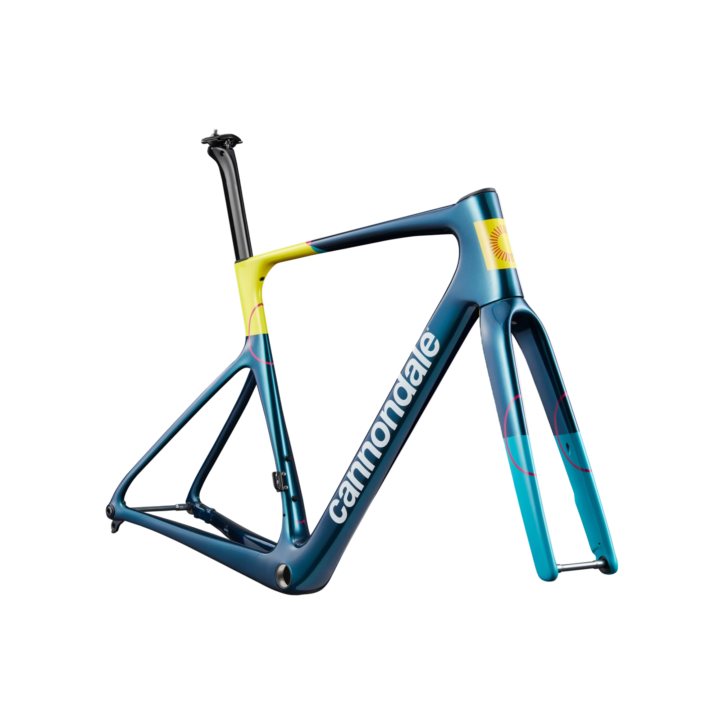 Cannondale SuperSix EVO Hi-MOD Frameset - Deep Teal