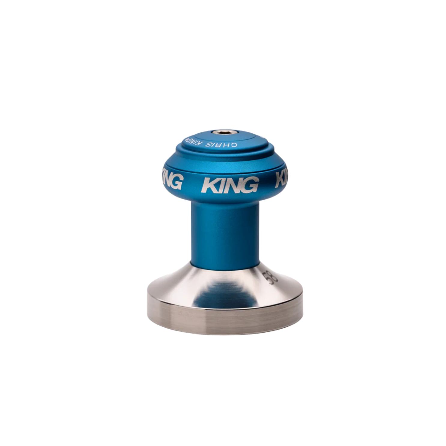 Chris King Espresso Tamper - Matte Turquoise
