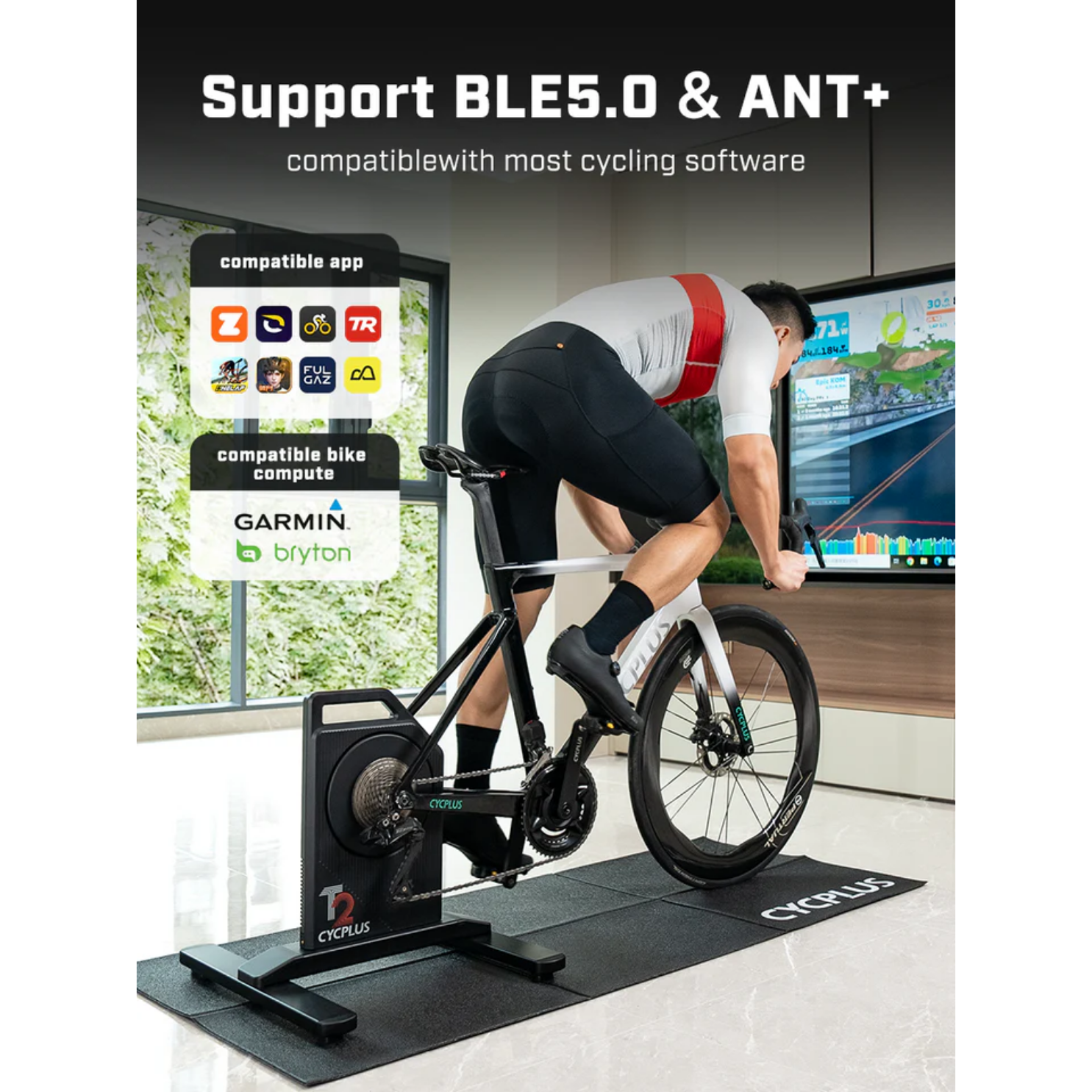 Cycplus T2H Smart Trainer